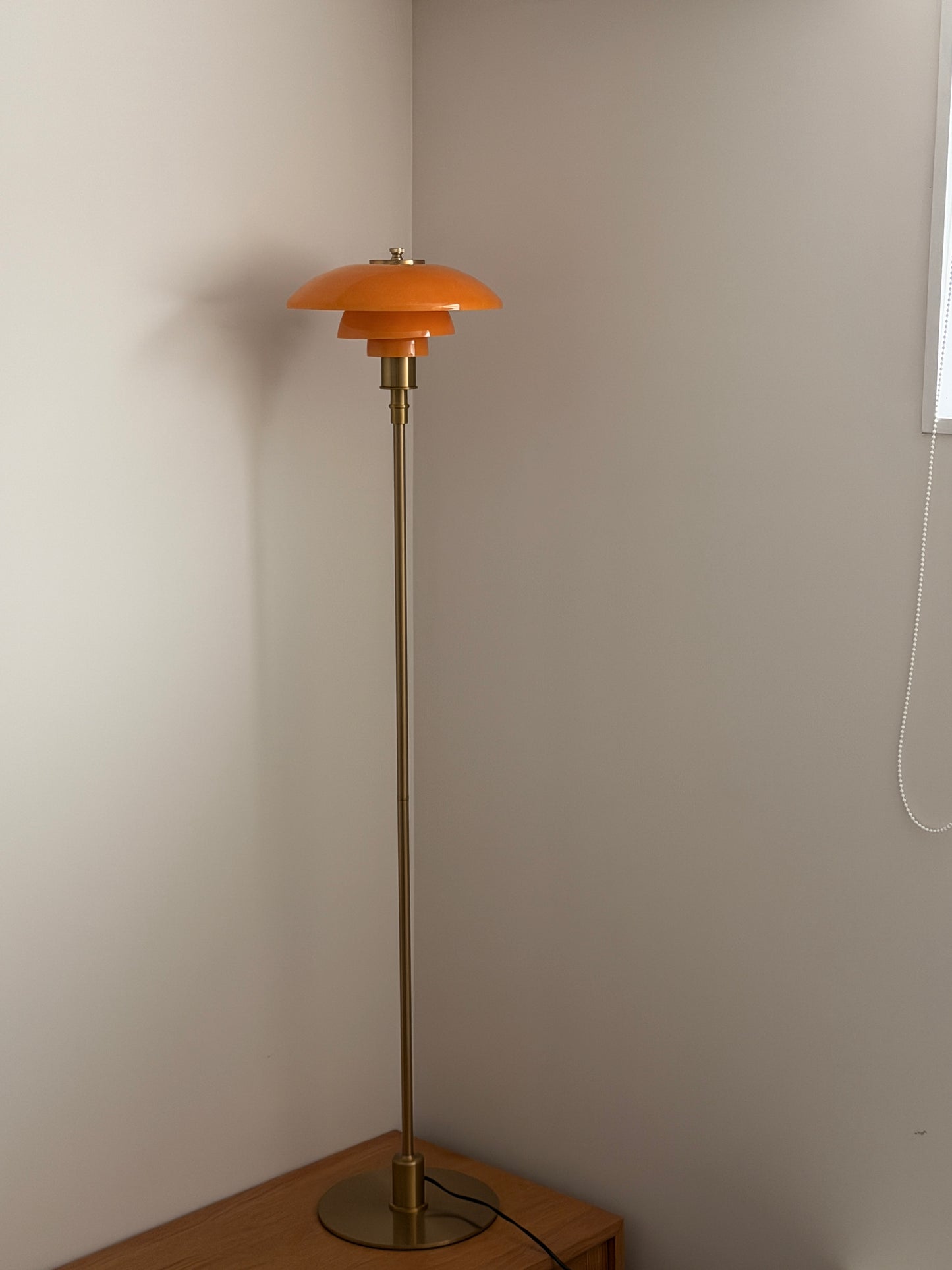 The Orange Elephant Floor Lamp