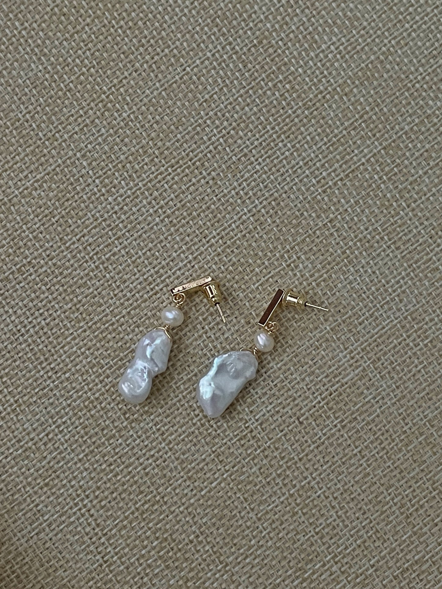 The Baroque Pearl Earrings