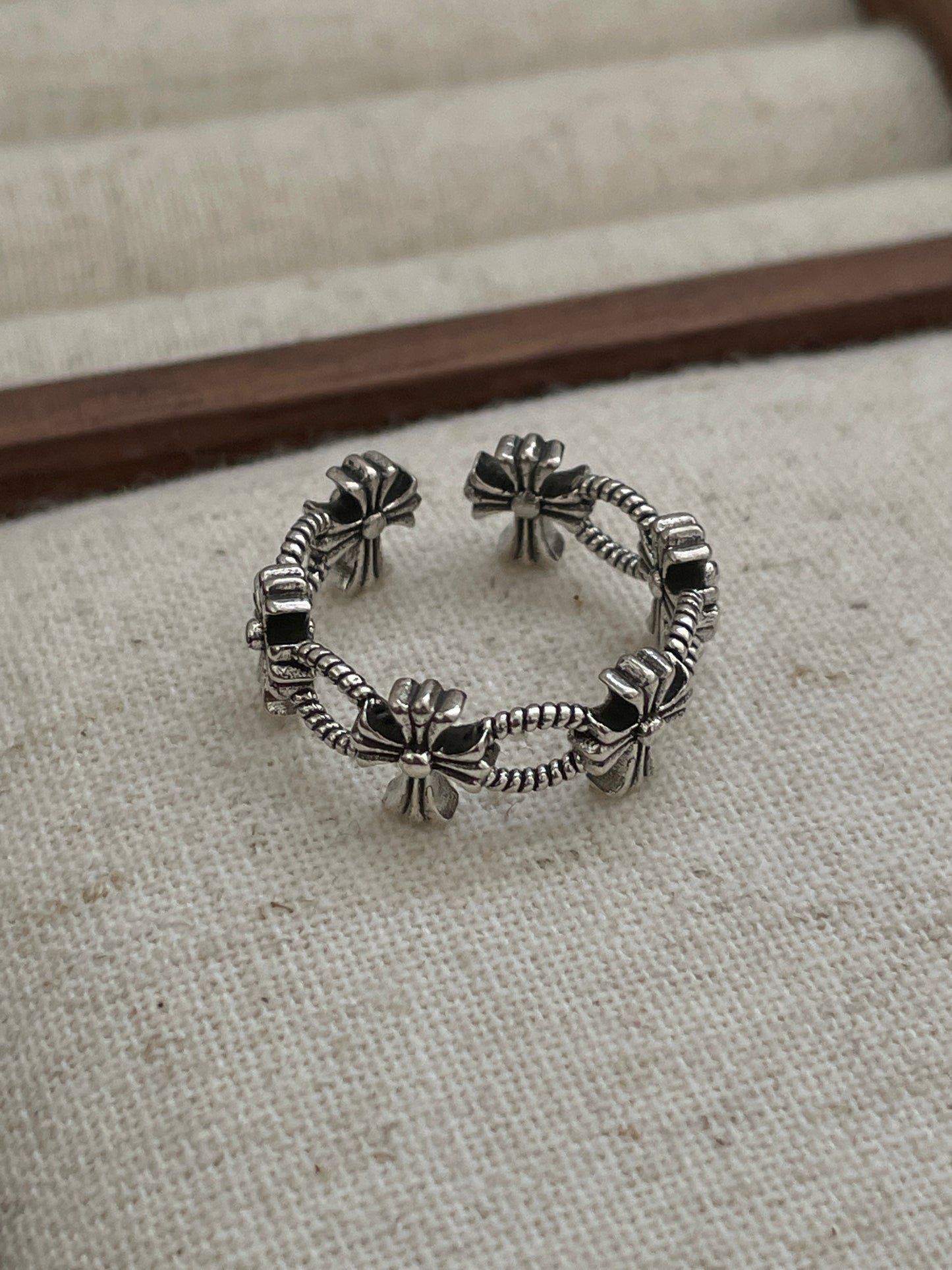 The Dark Chrome Ring