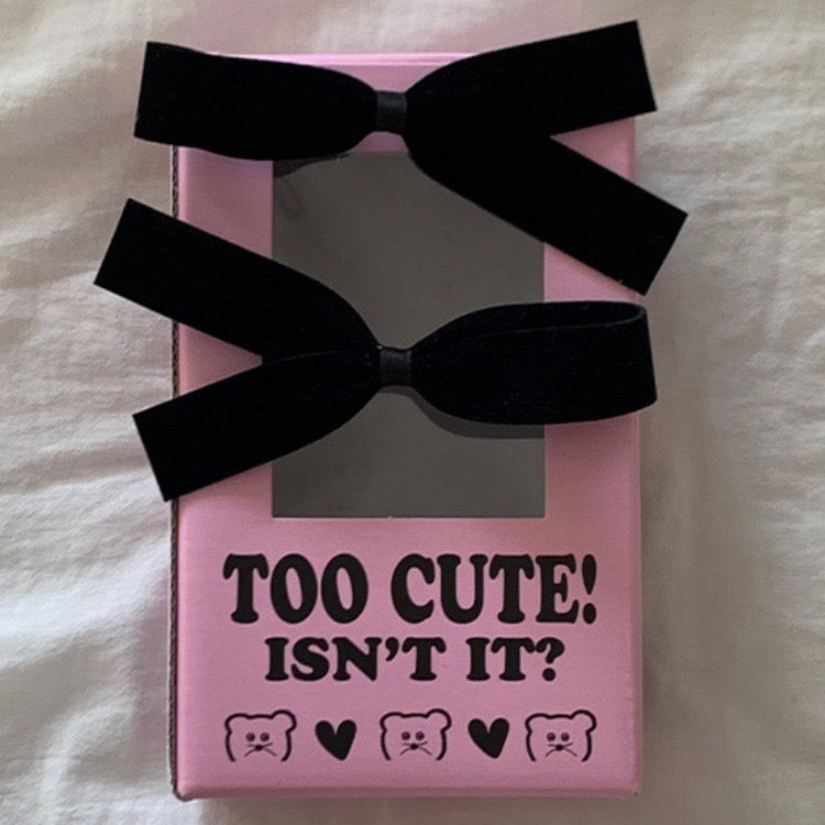Cute Bow Hair Clip Set