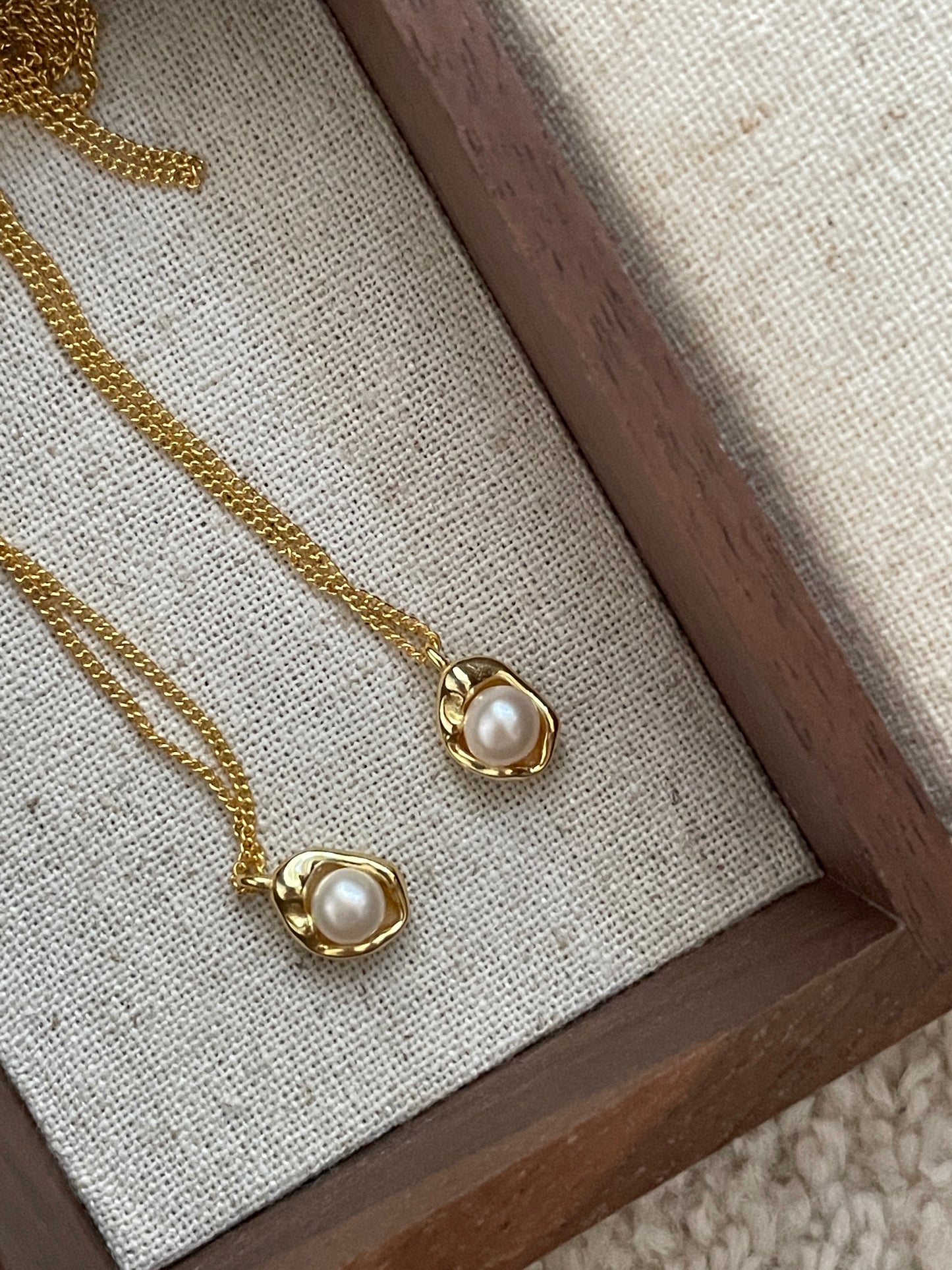 The Mini Gold Mermaid Necklace