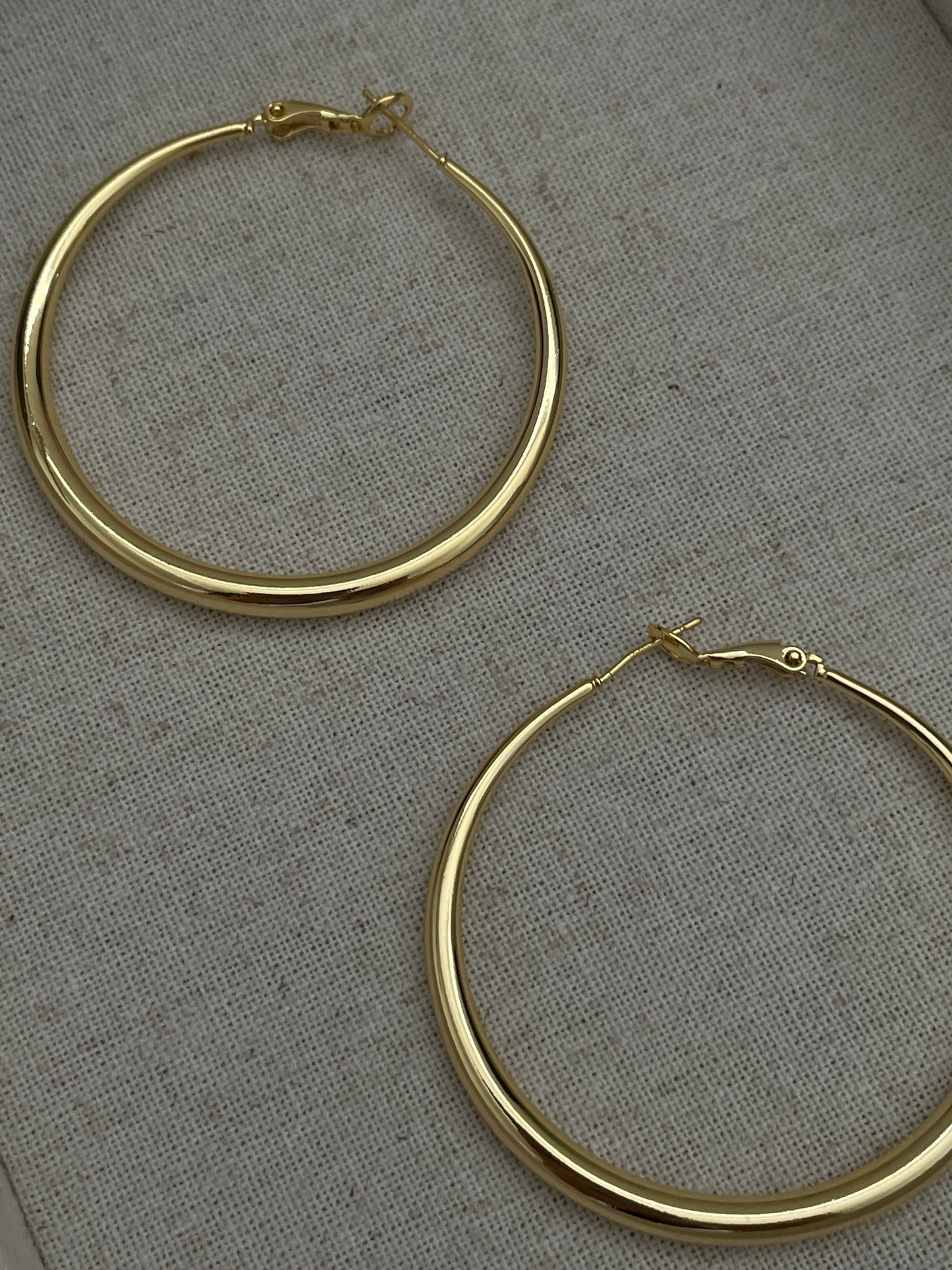The Large Classic Hoop Earrings