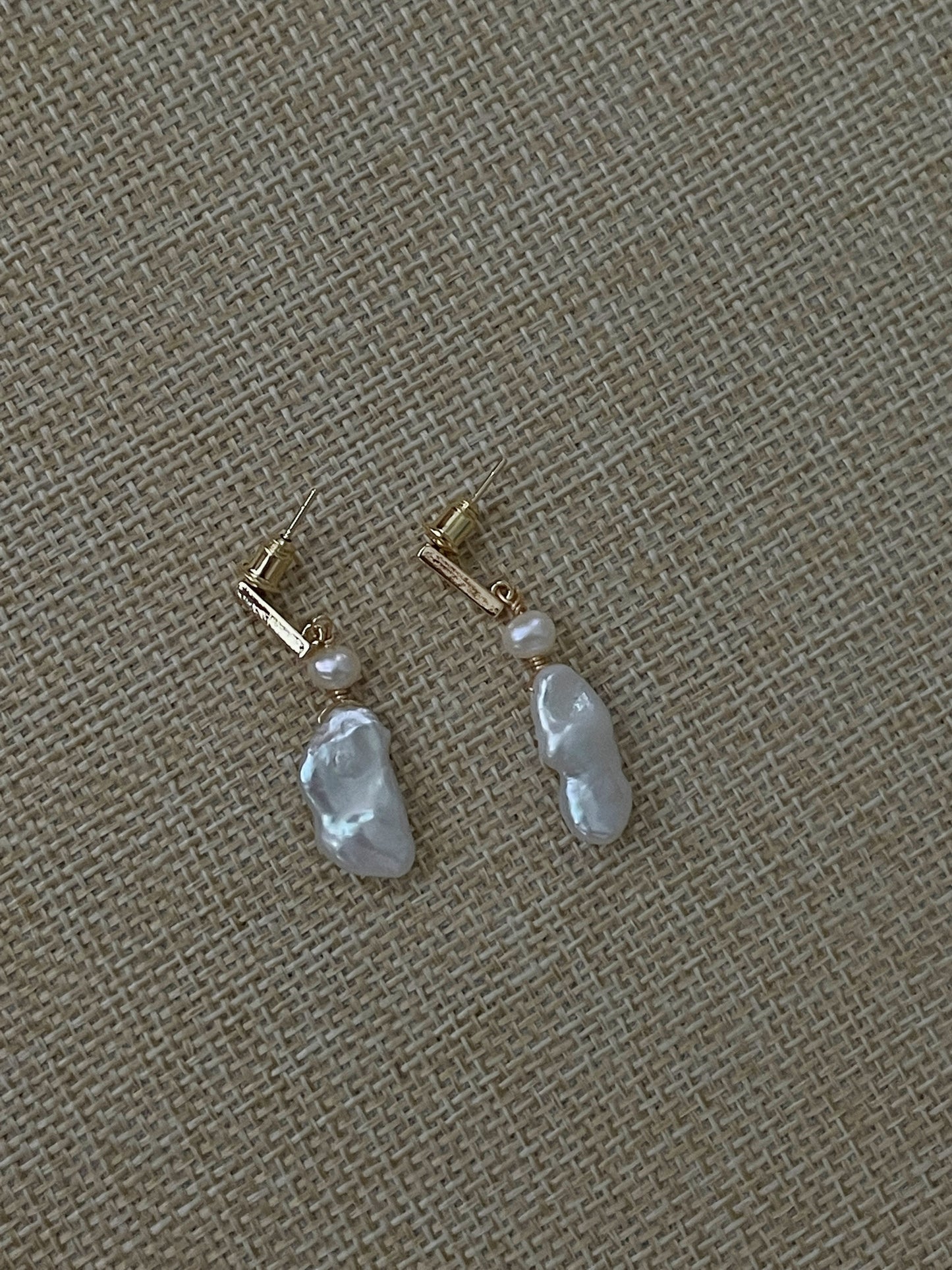 The Baroque Pearl Earrings
