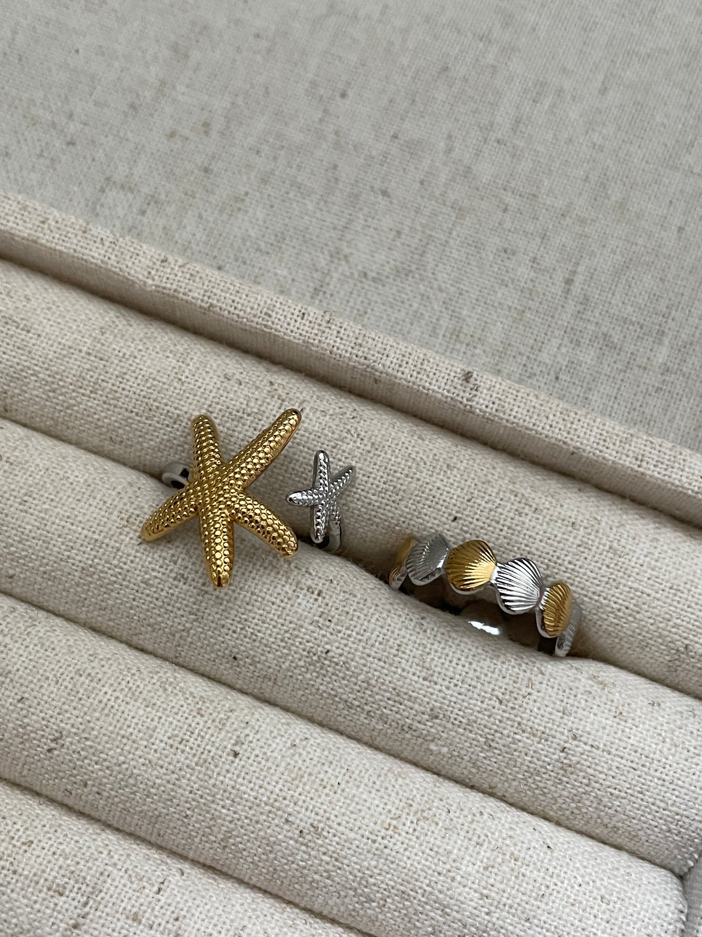 The Seaside Ring Set