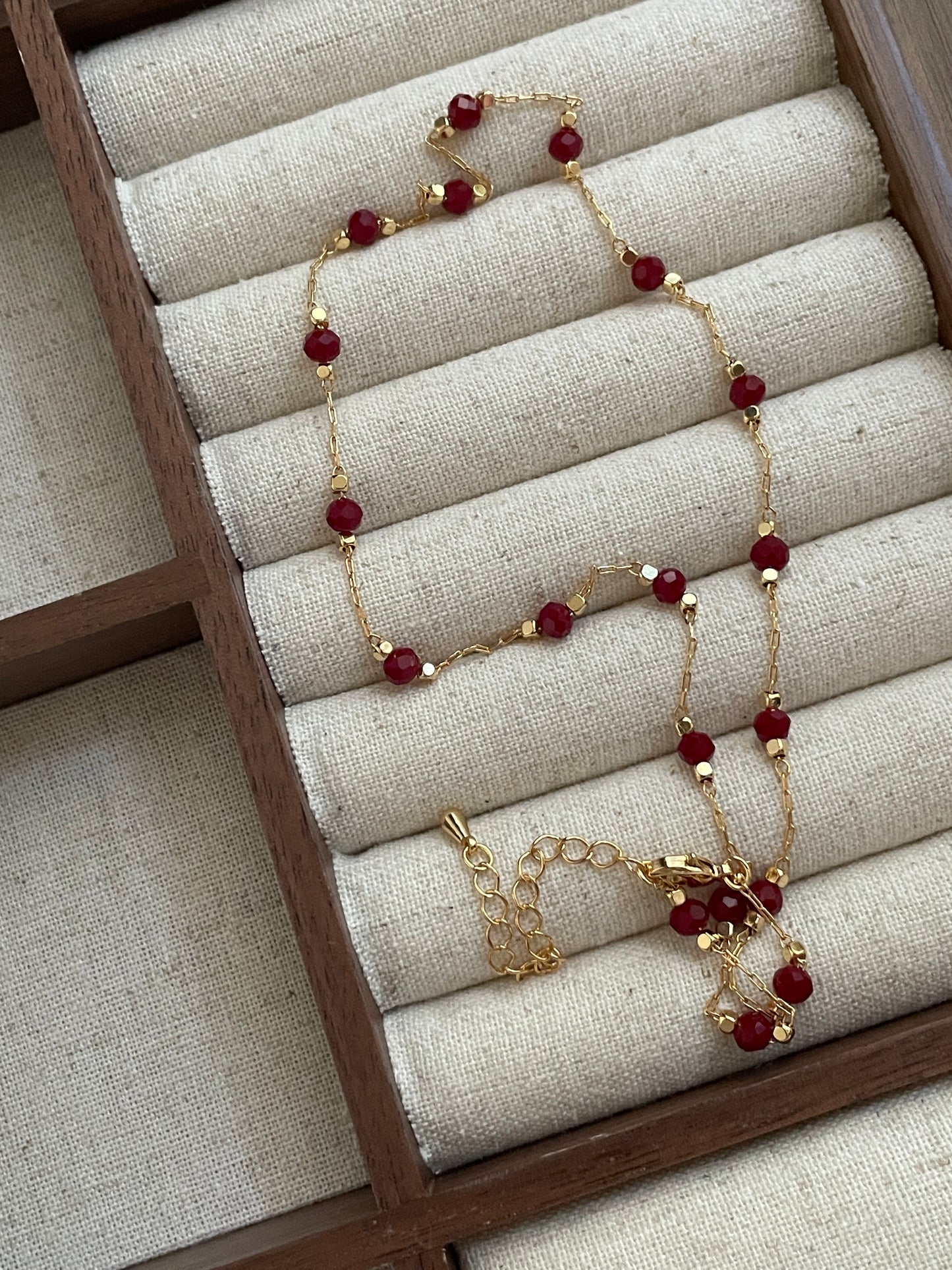 The Red Beads Necklace