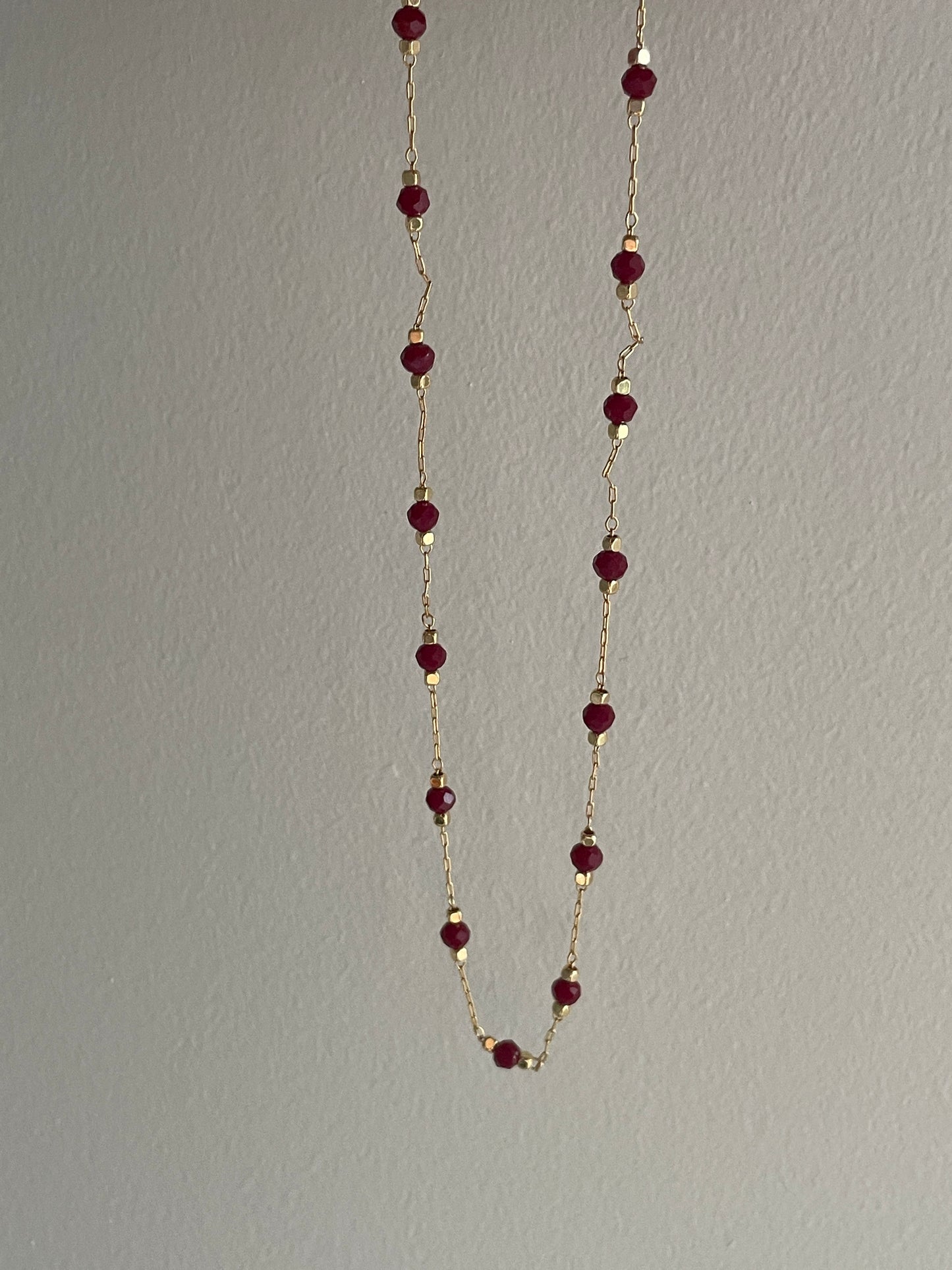 The Red Beads Necklace