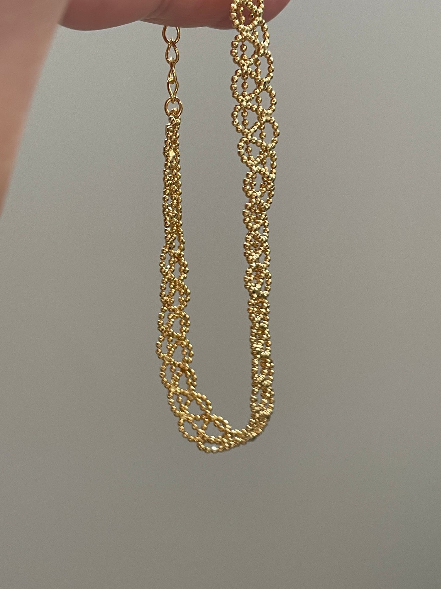 The Gold Lace Bracelet