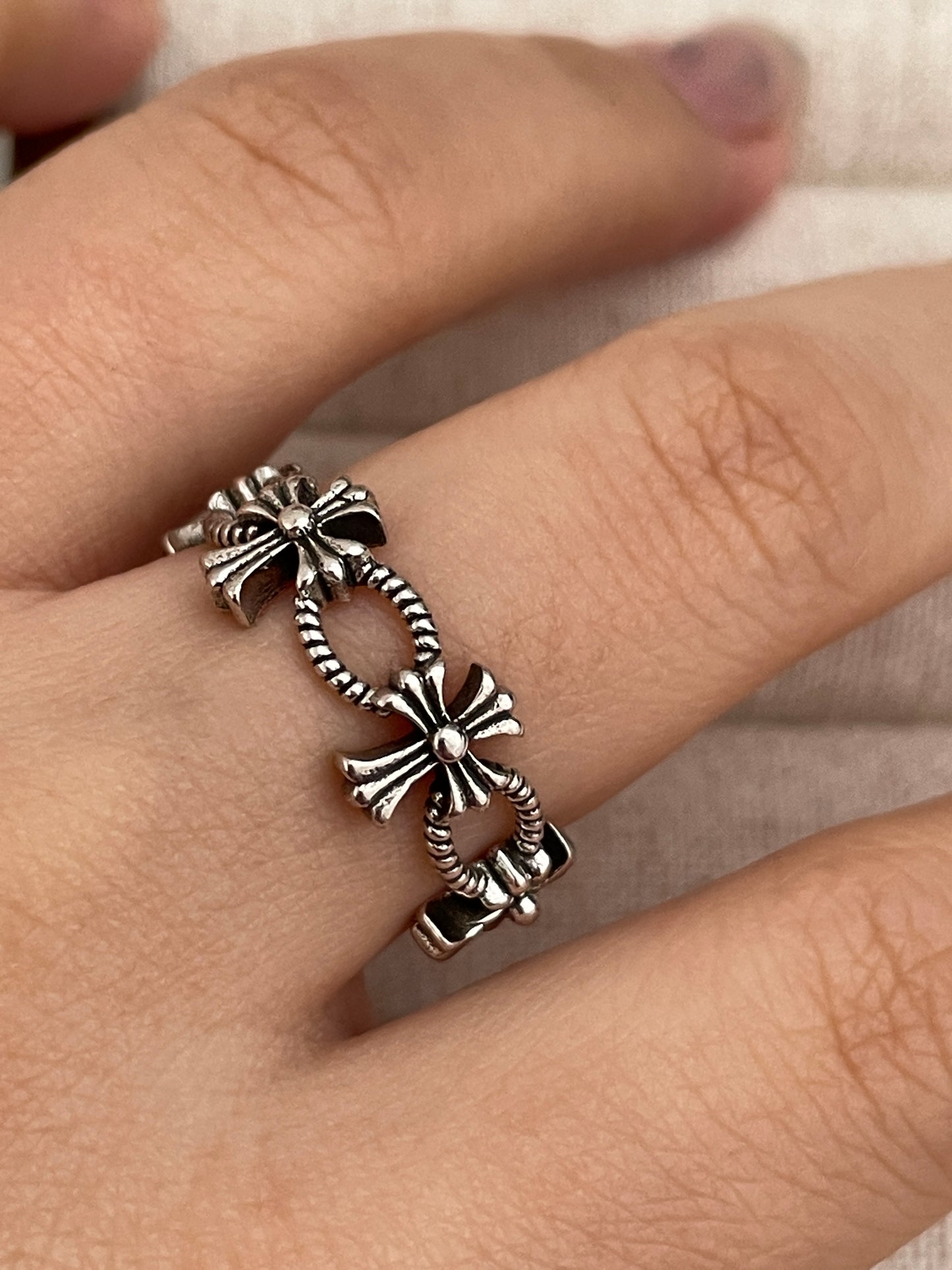 The Dark Chrome Ring