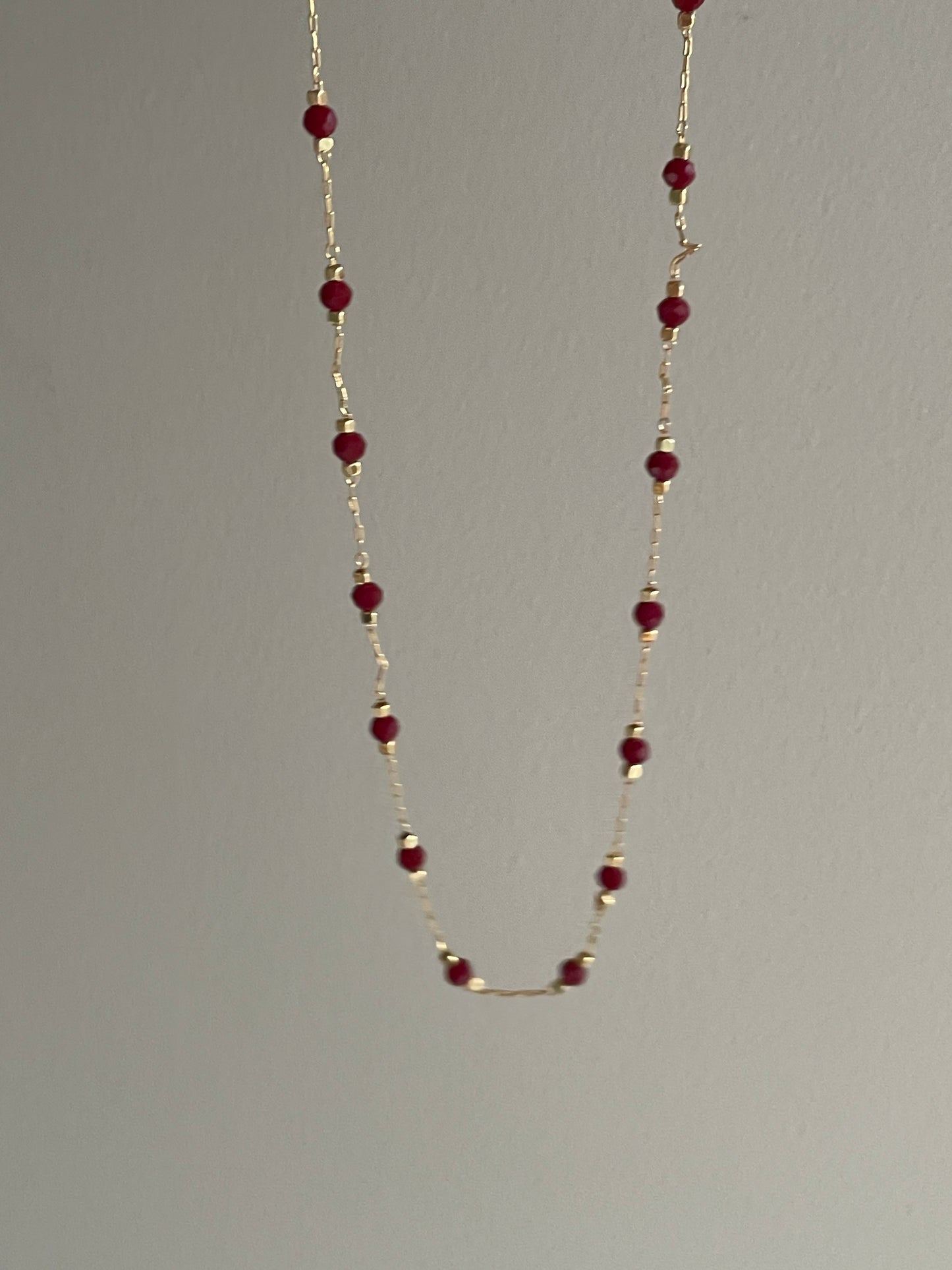 The Red Beads Necklace