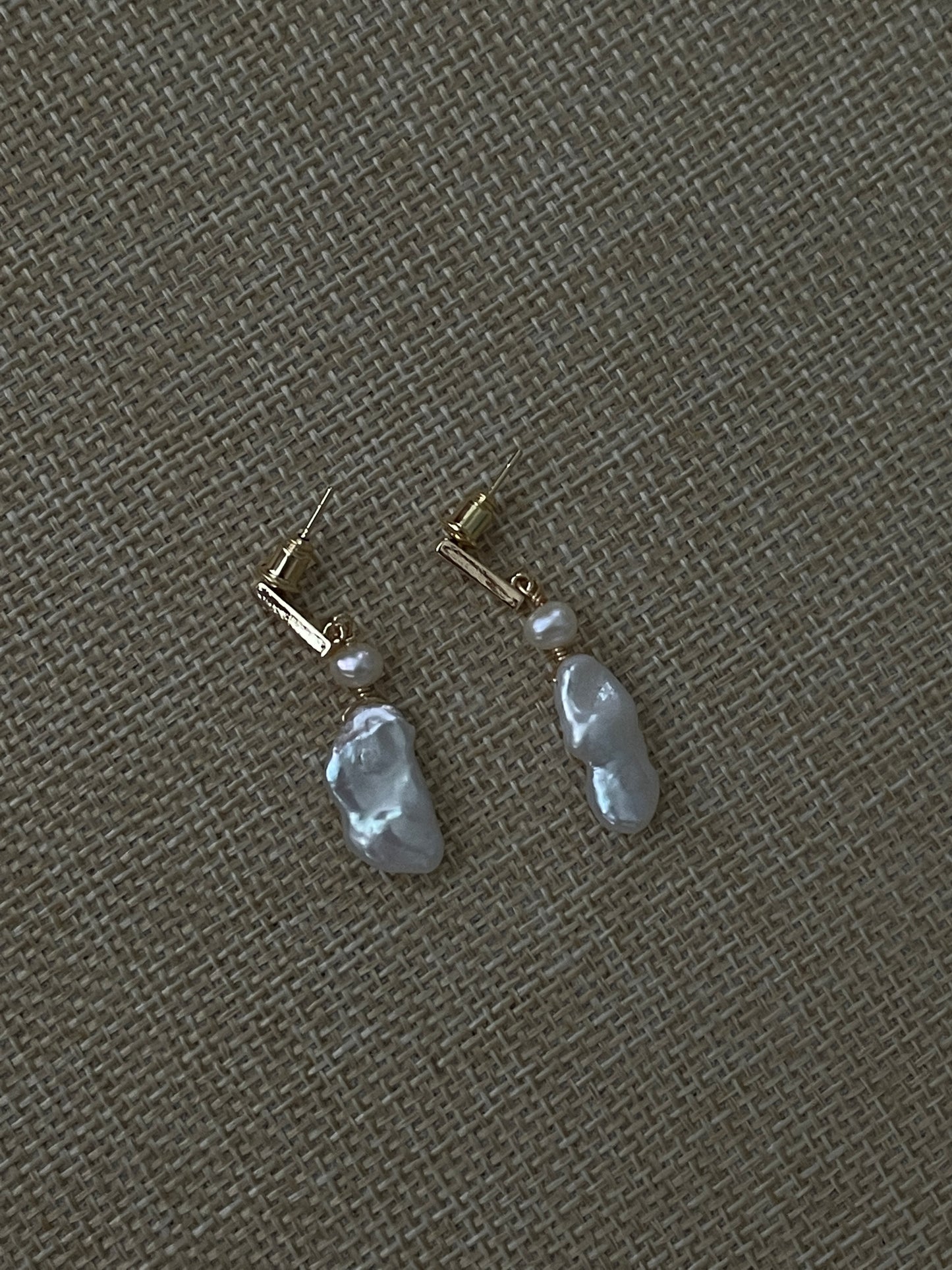 The Baroque Pearl Earrings