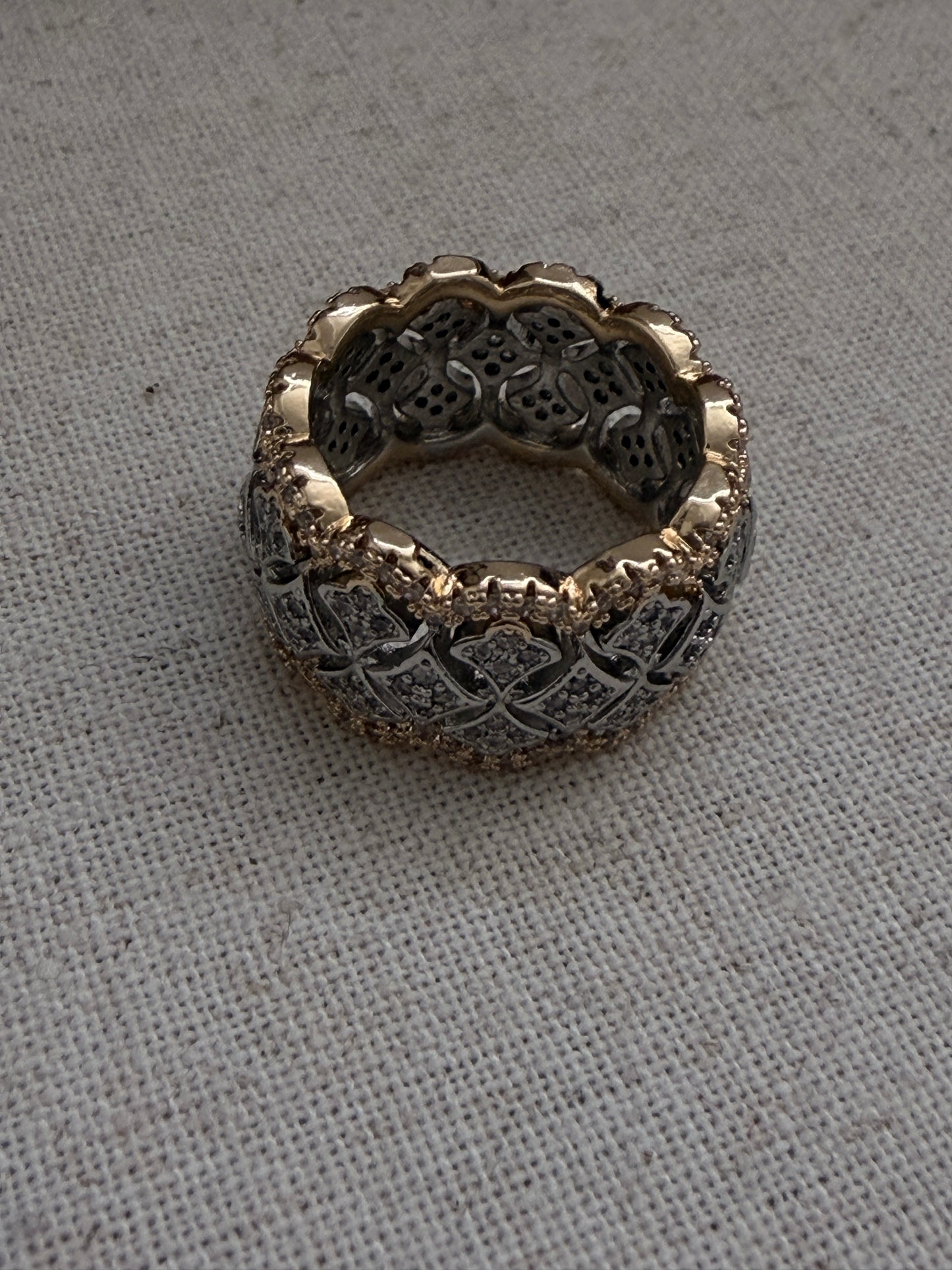 The Woven Crown Ring