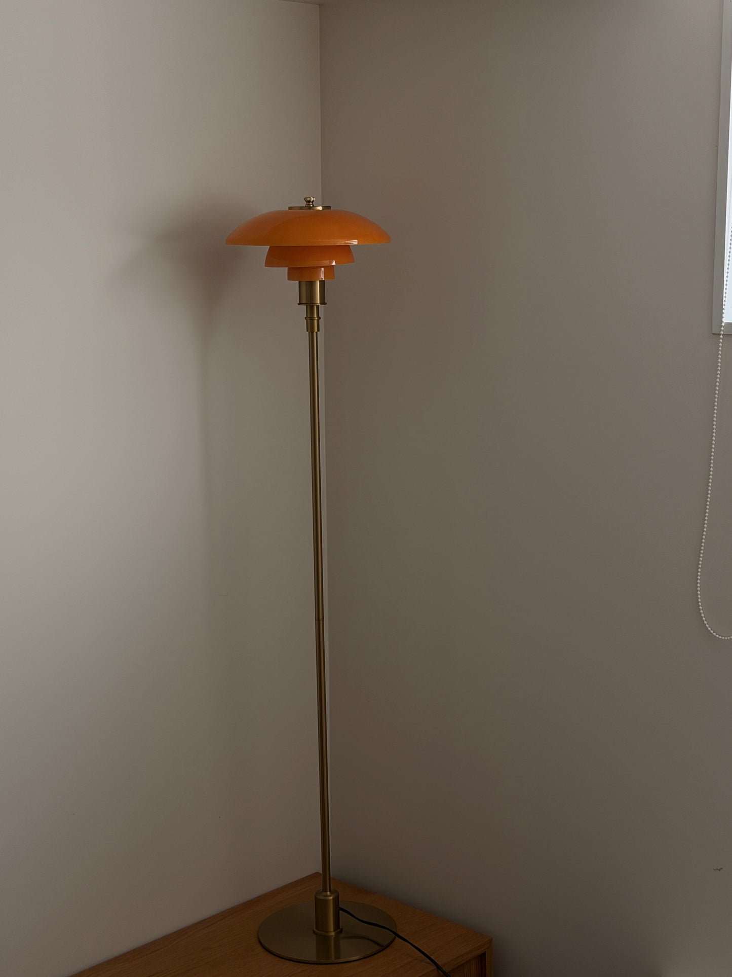 The Orange Elephant Floor Lamp