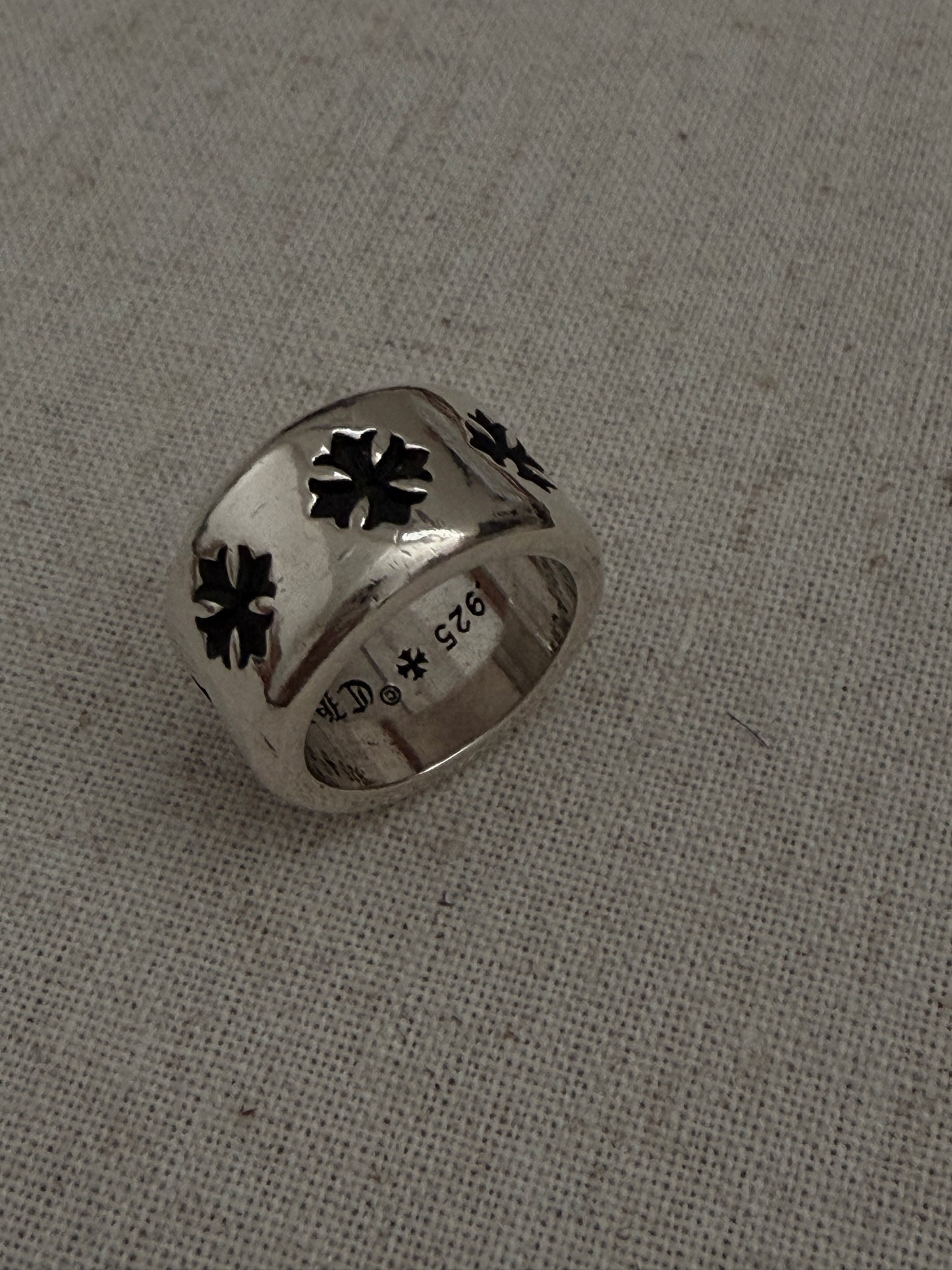 The Noir Cross Ring
