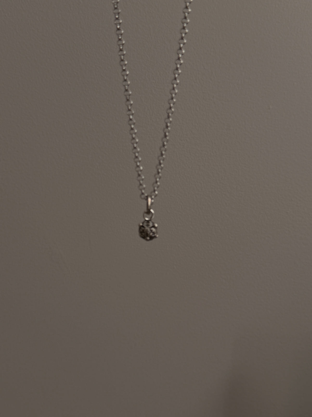 The Silver Thorn Necklace