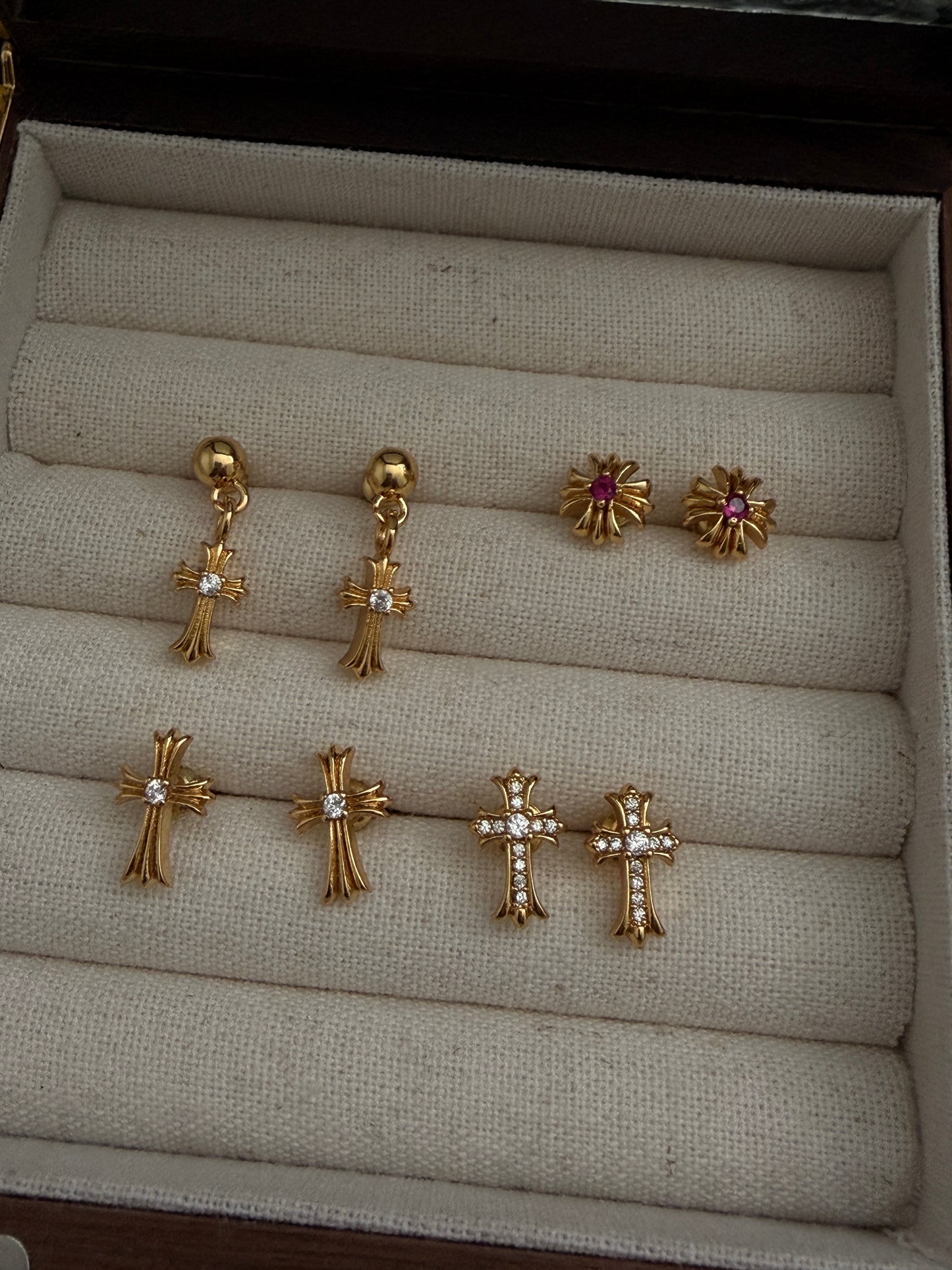 The Sacred Cross Earring