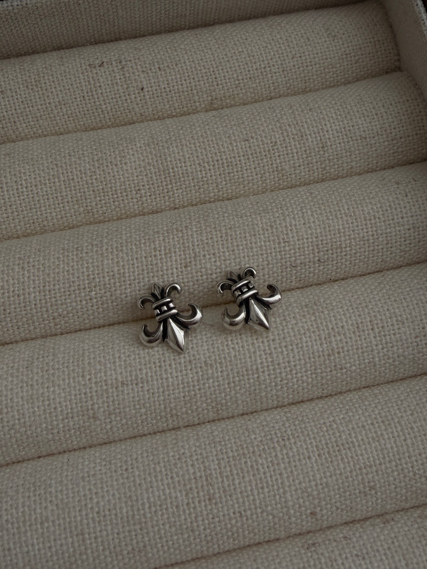 The Mini Cross Earrings