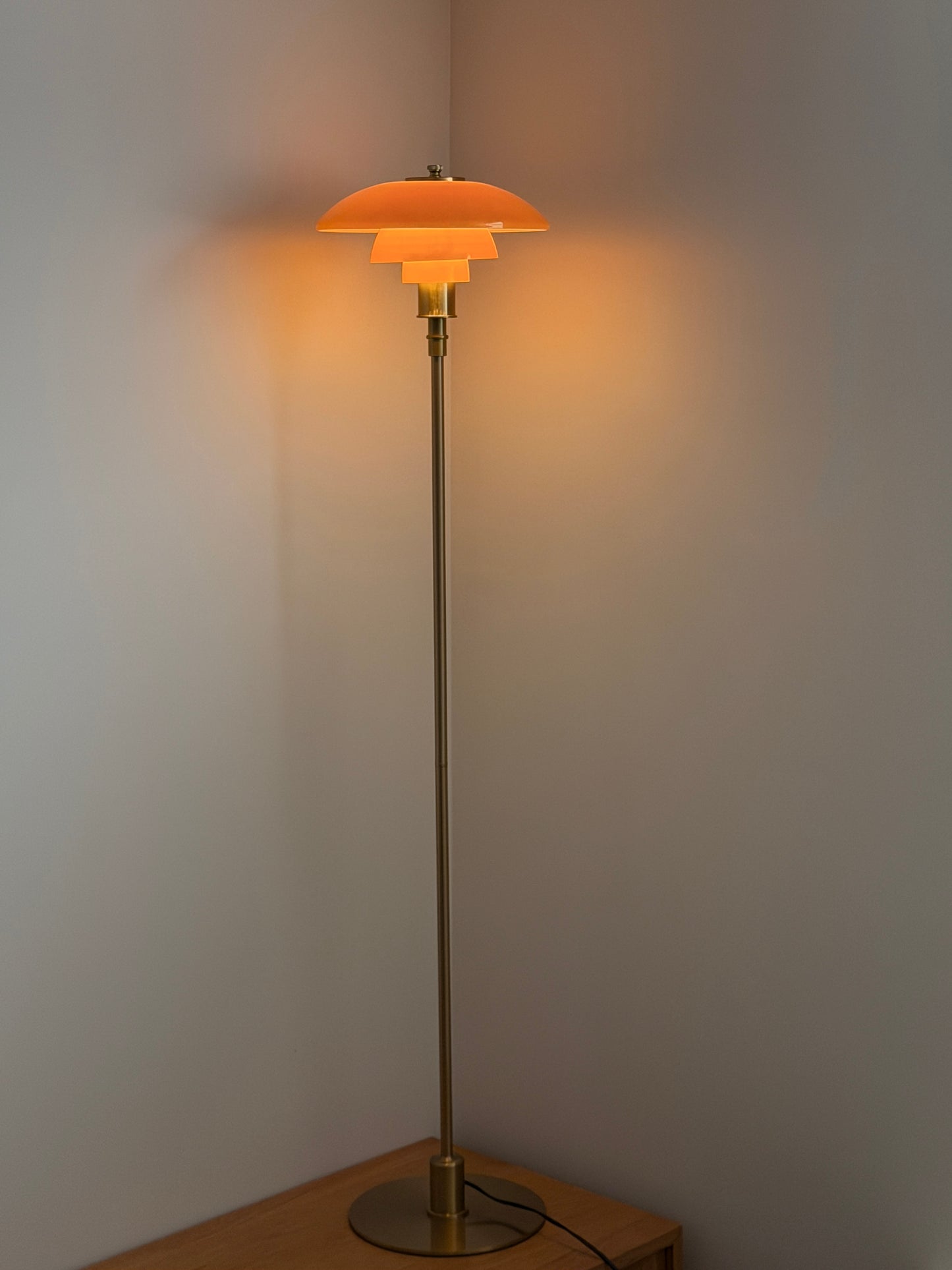 The Orange Elephant Floor Lamp