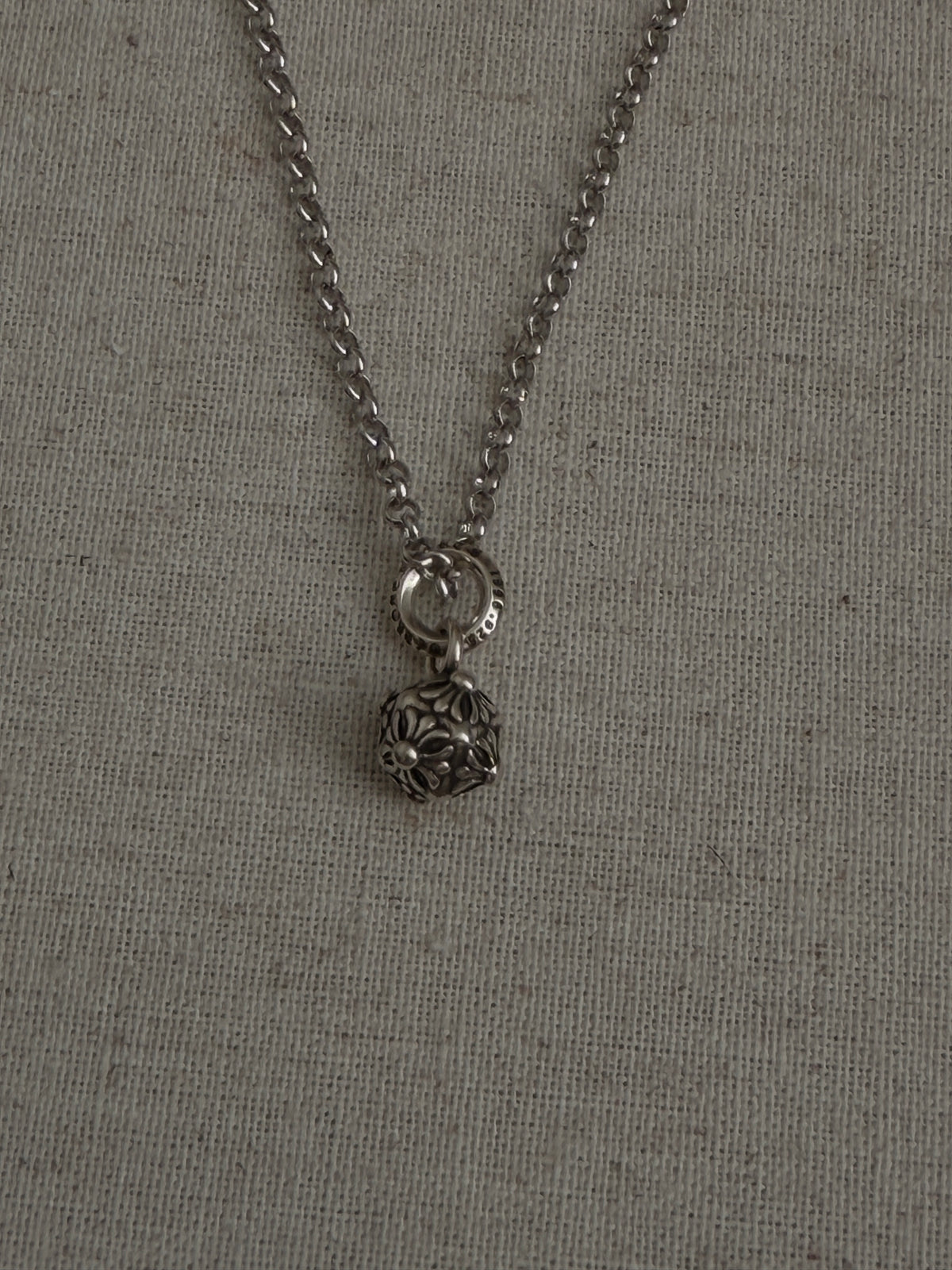 The Silver Thorn Necklace