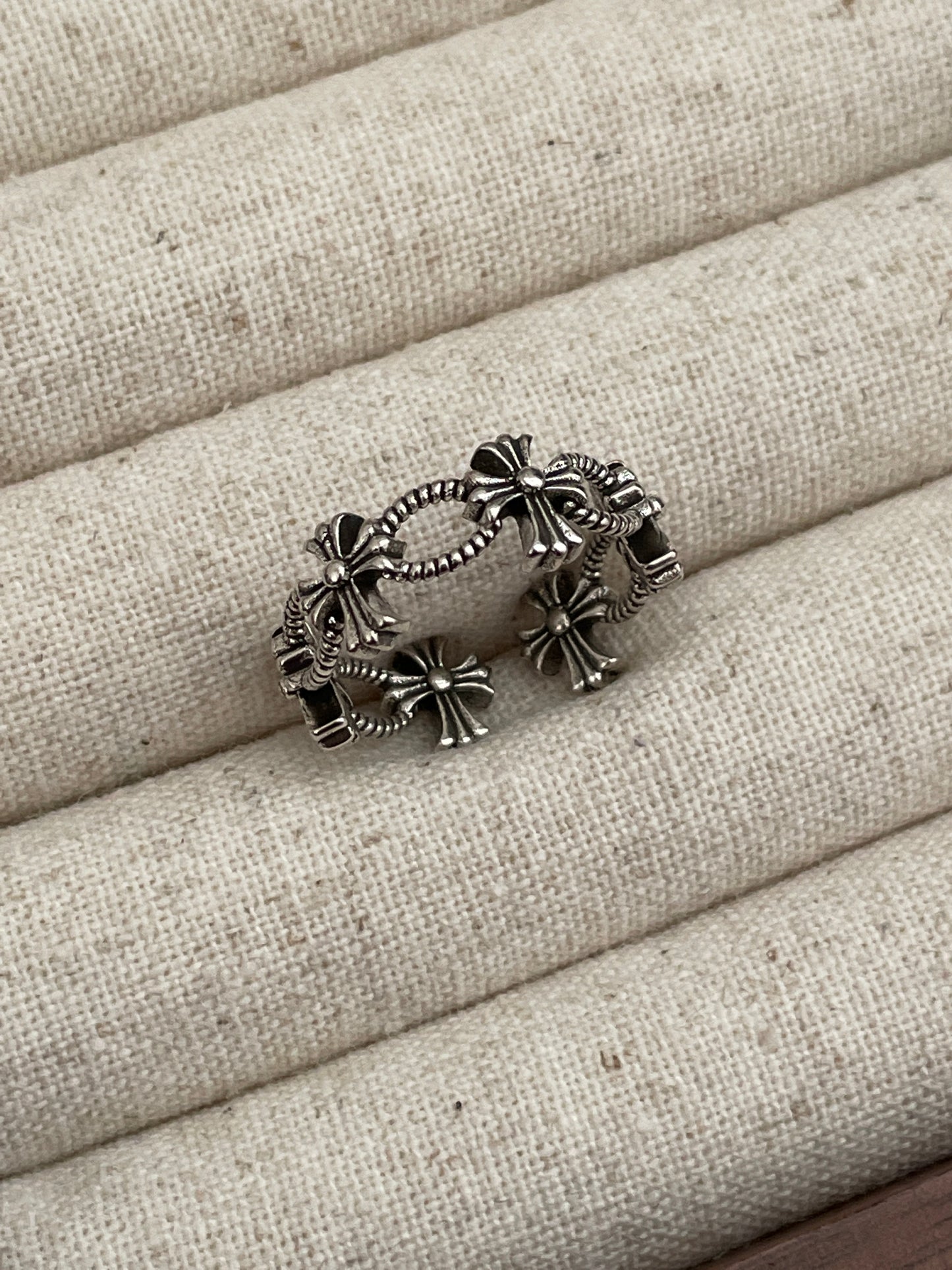 The Dark Chrome Ring
