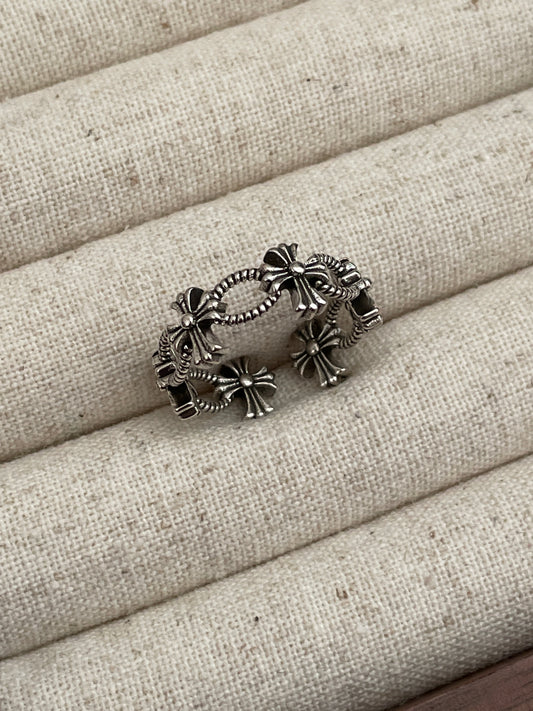 The Dark Chrome Ring