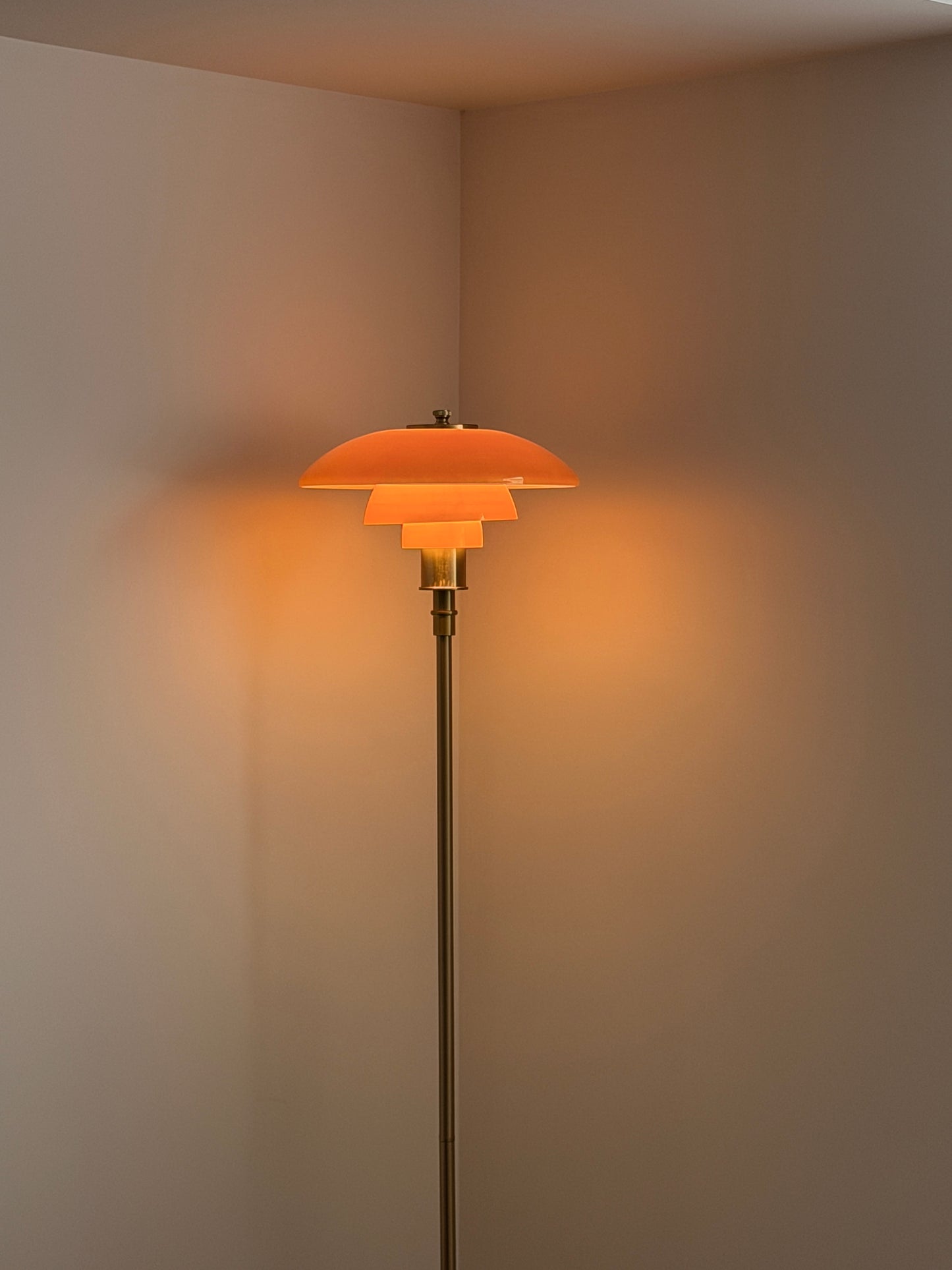 The Orange Elephant Floor Lamp