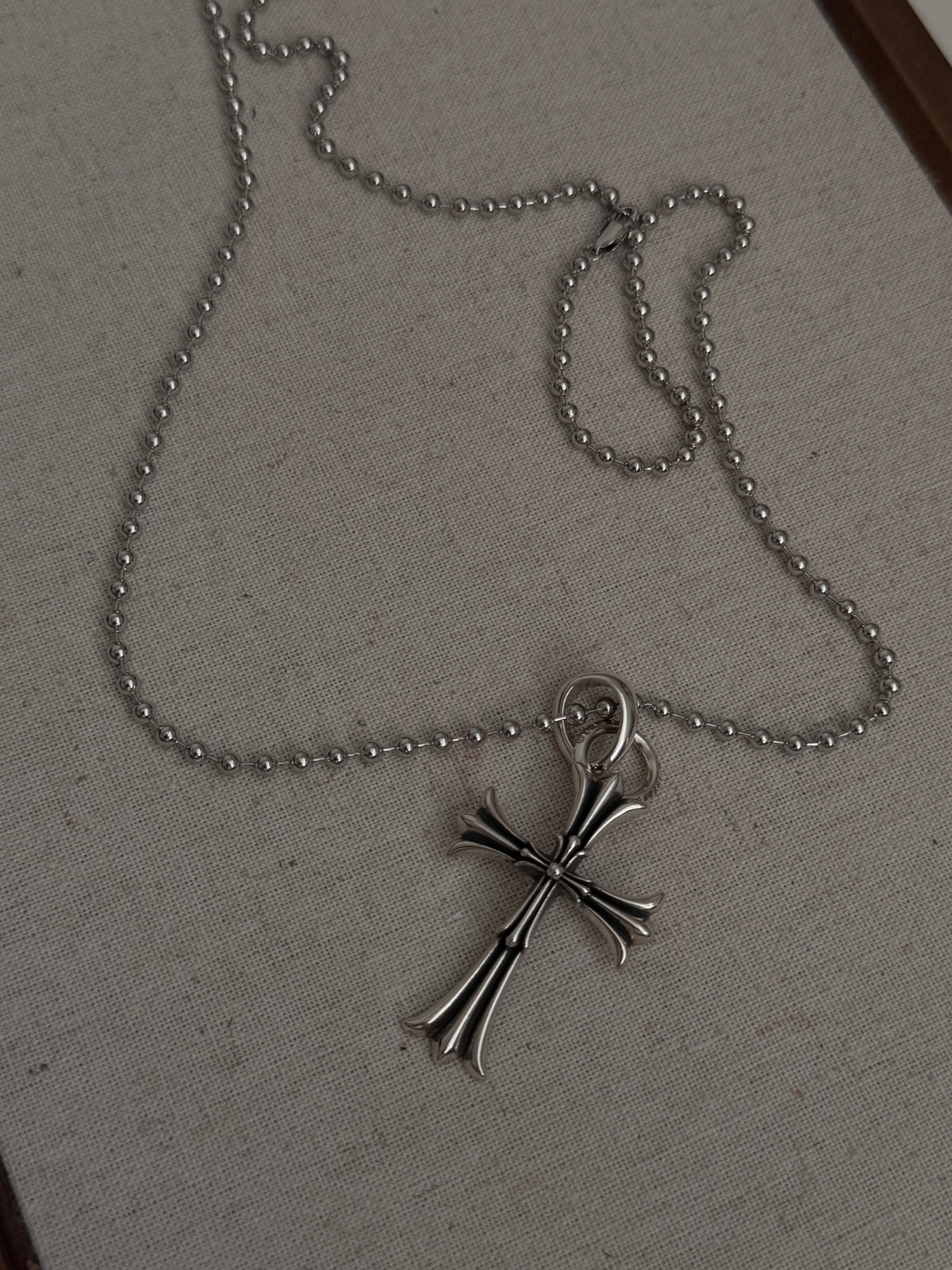 The Dark Thorn Cross Necklace
