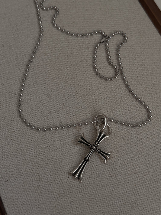 The Dark Thorn Cross Necklace
