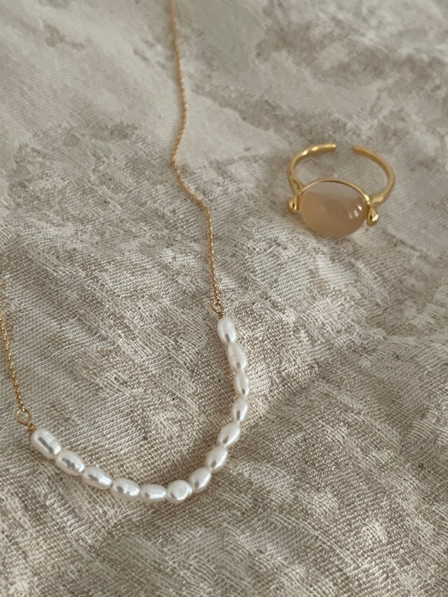 The Smile Pearl Necklace(Sold Out)