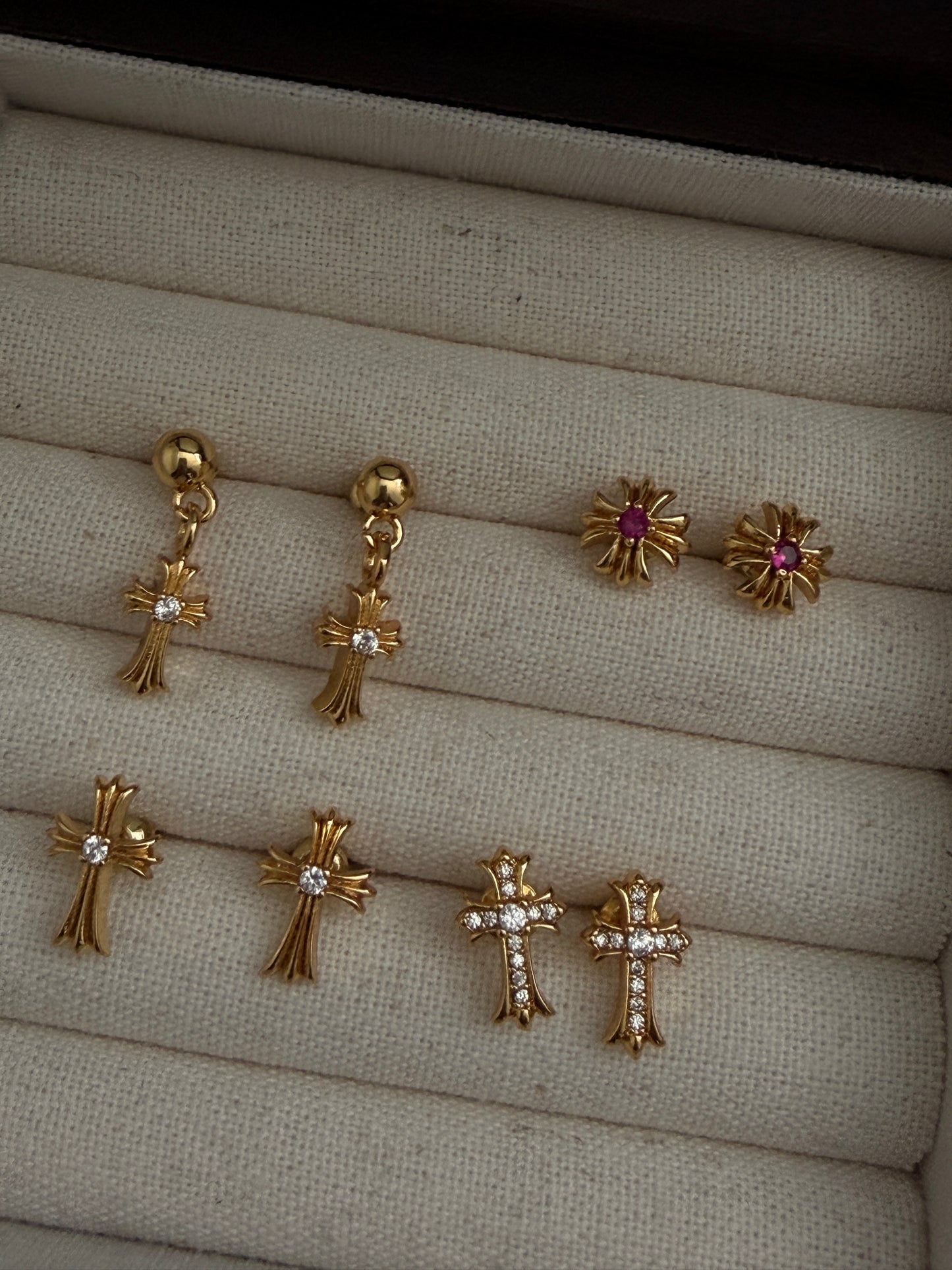 The Sacred Cross Earring