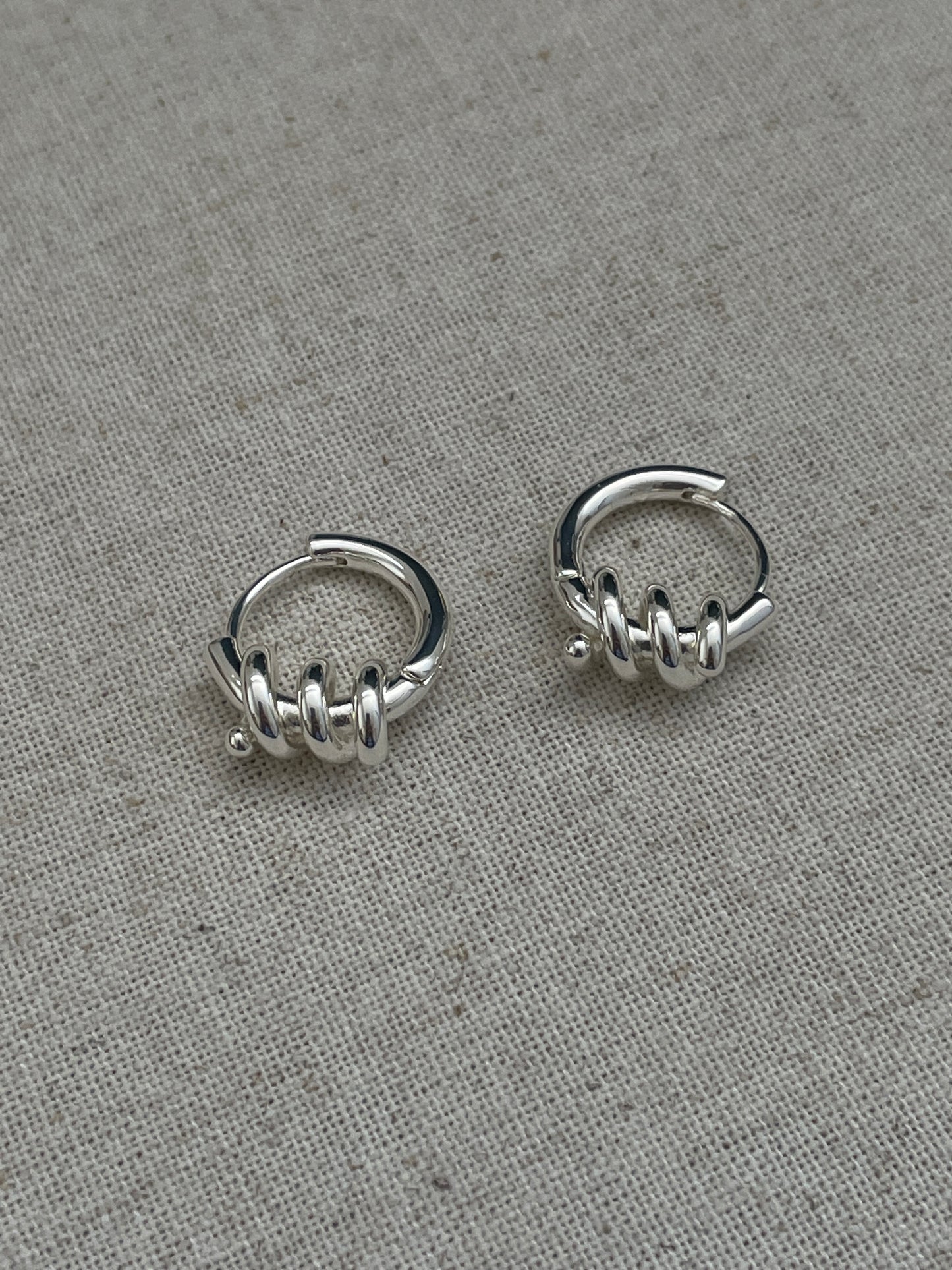 The Locket Hoop Earrings