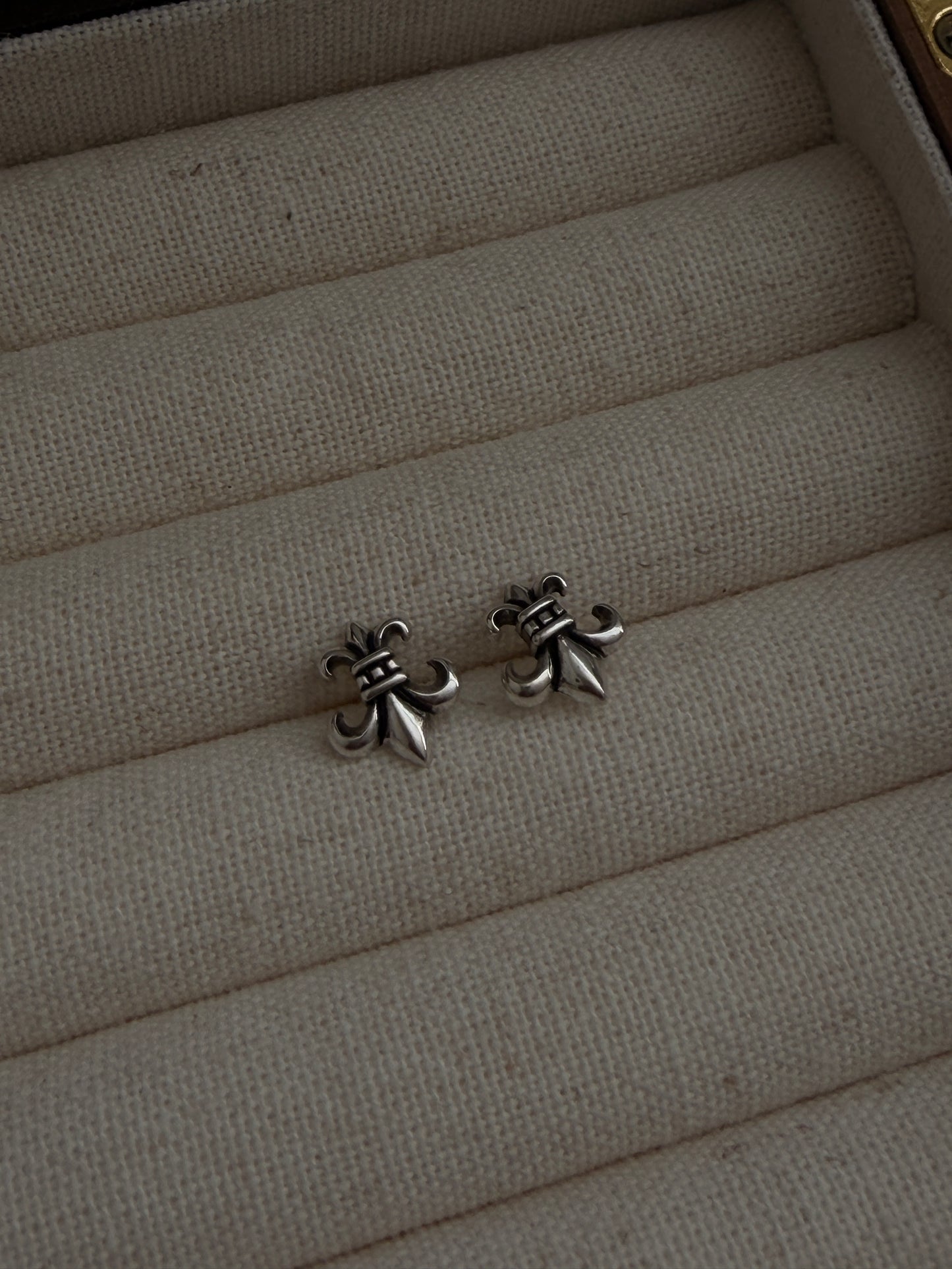 The Mini Cross Earrings