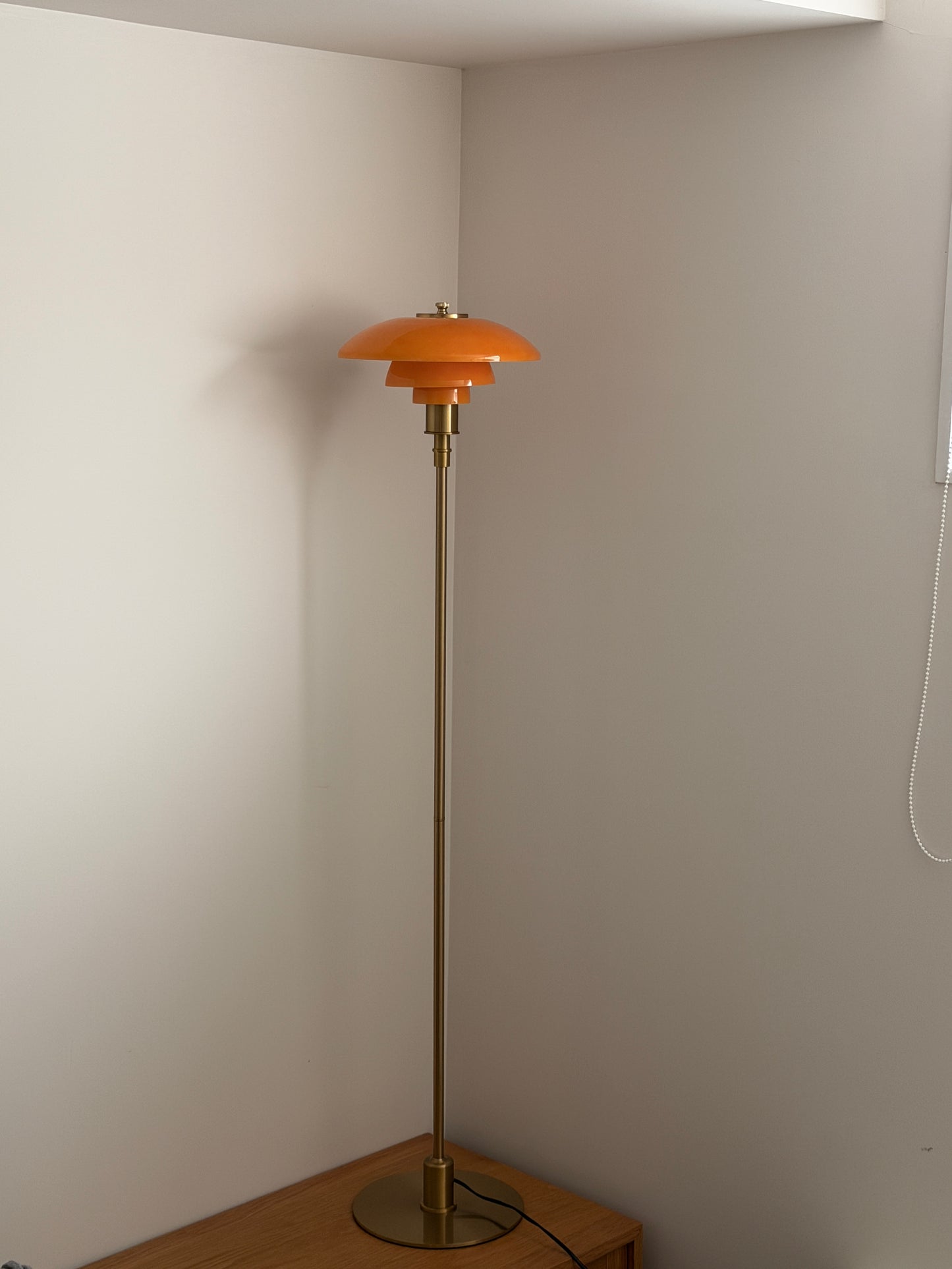 The Orange Elephant Floor Lamp