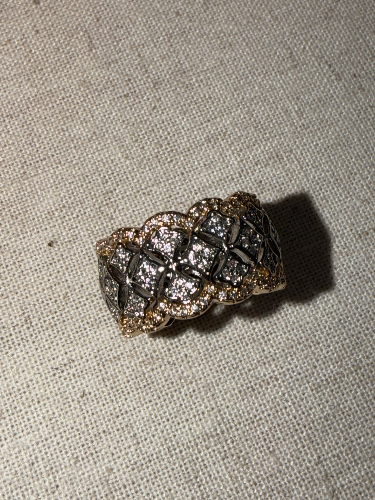 The Woven Crown Ring