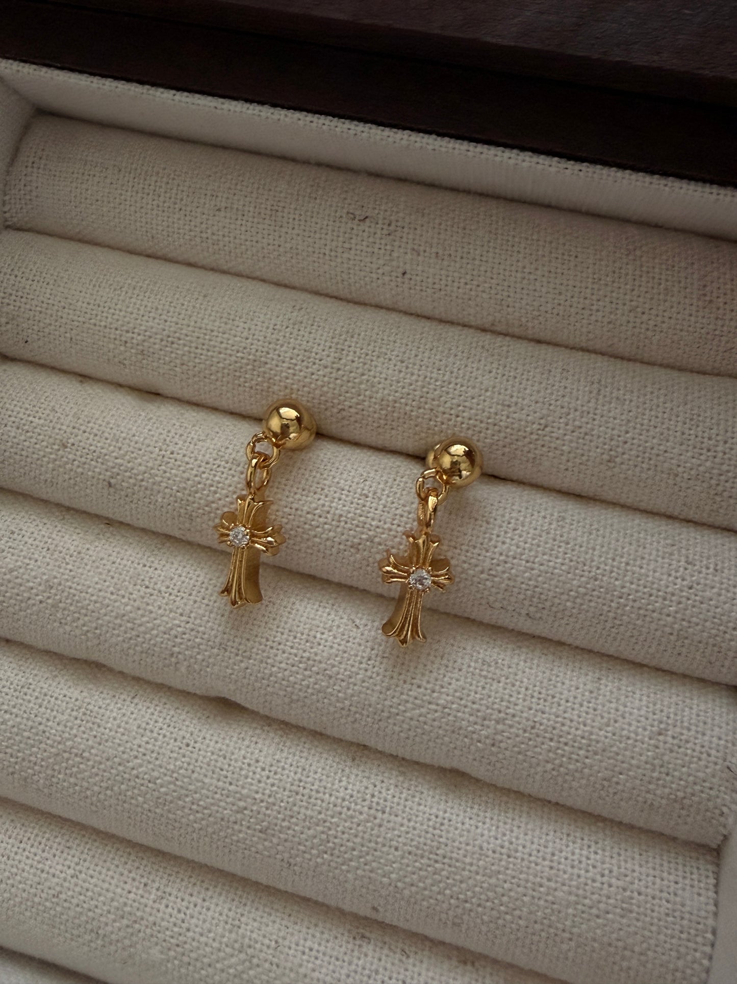 The Sacred Cross Earring