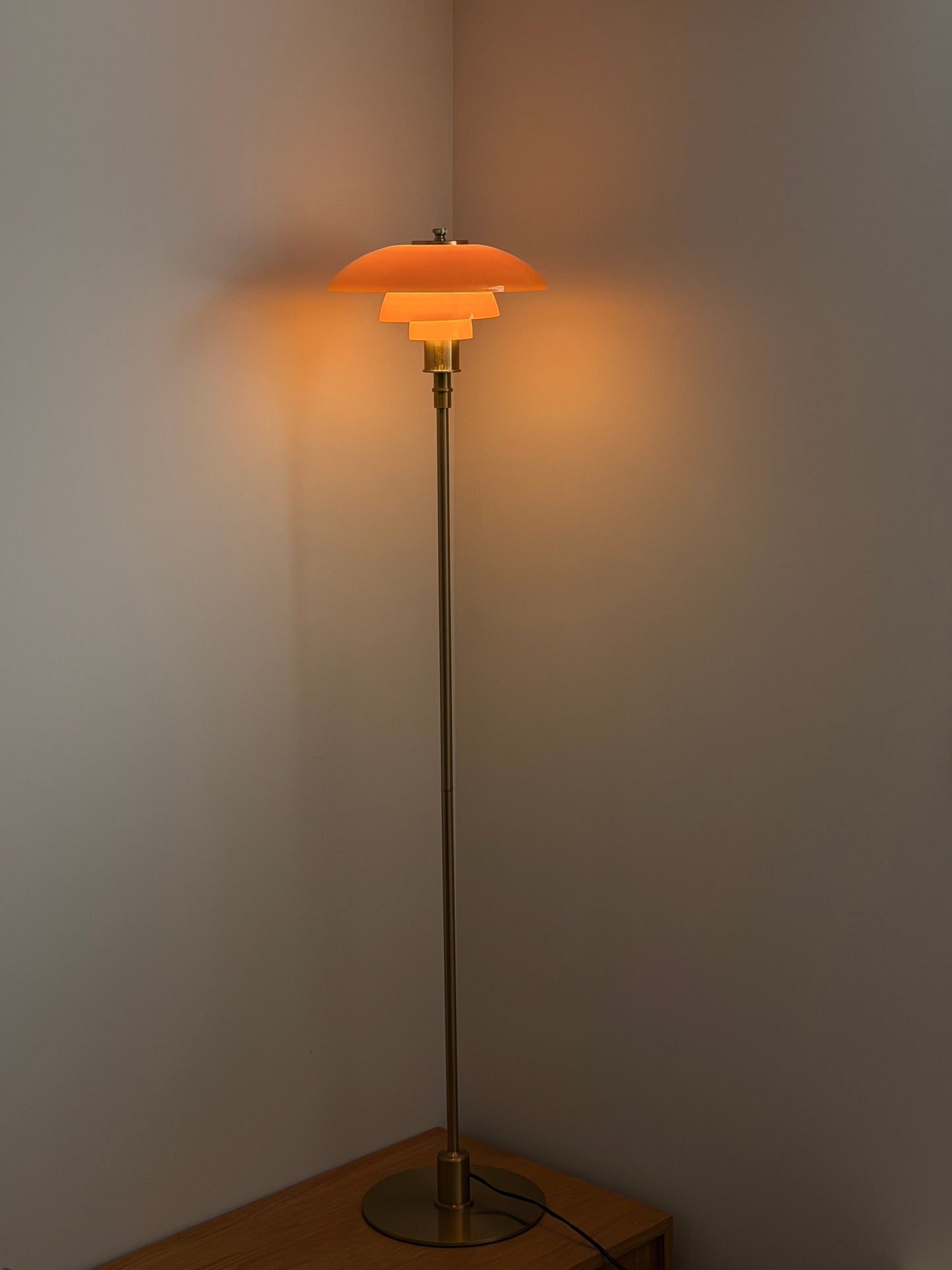 The Orange Elephant Floor Lamp