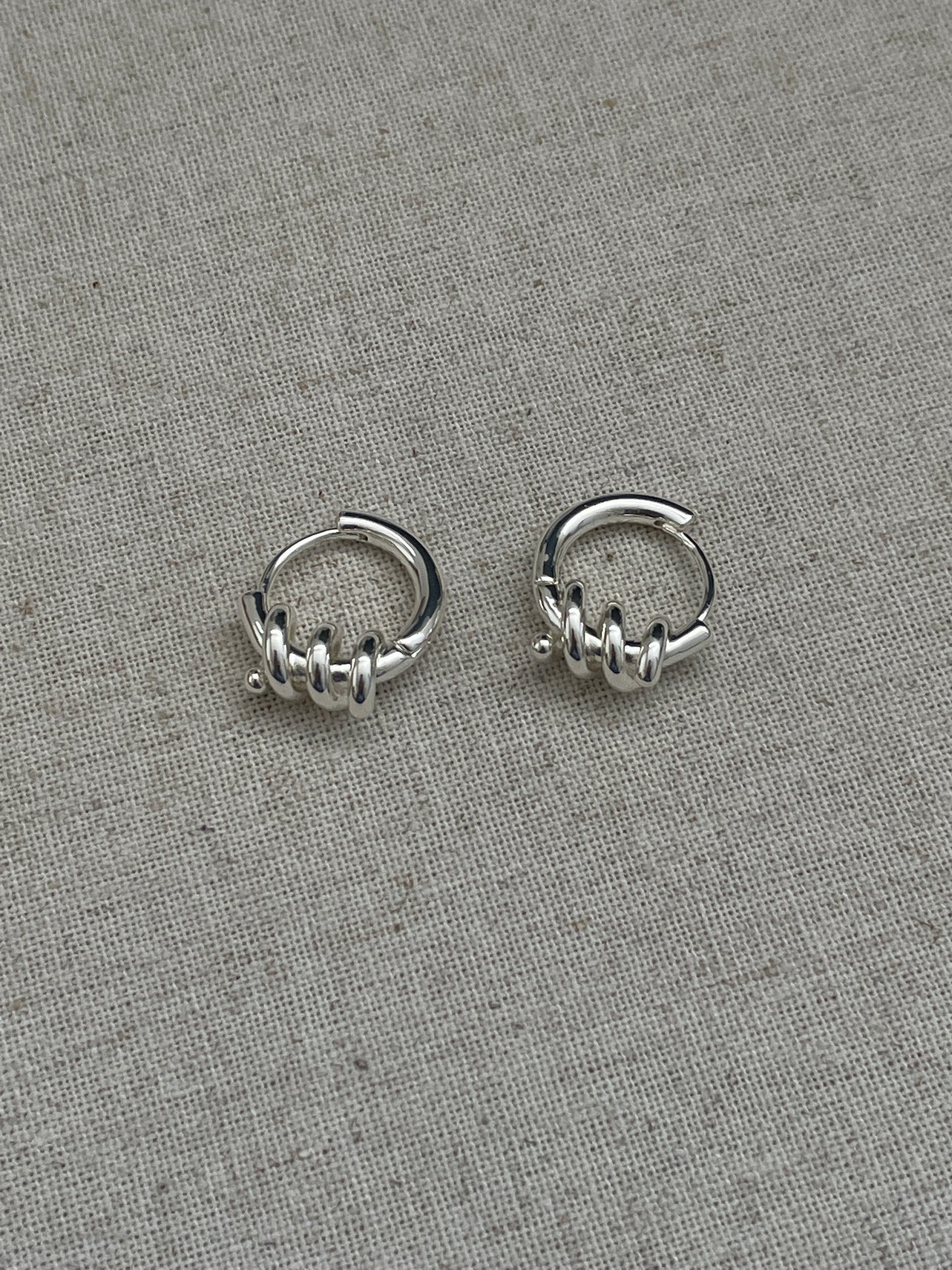 The Locket Hoop Earrings