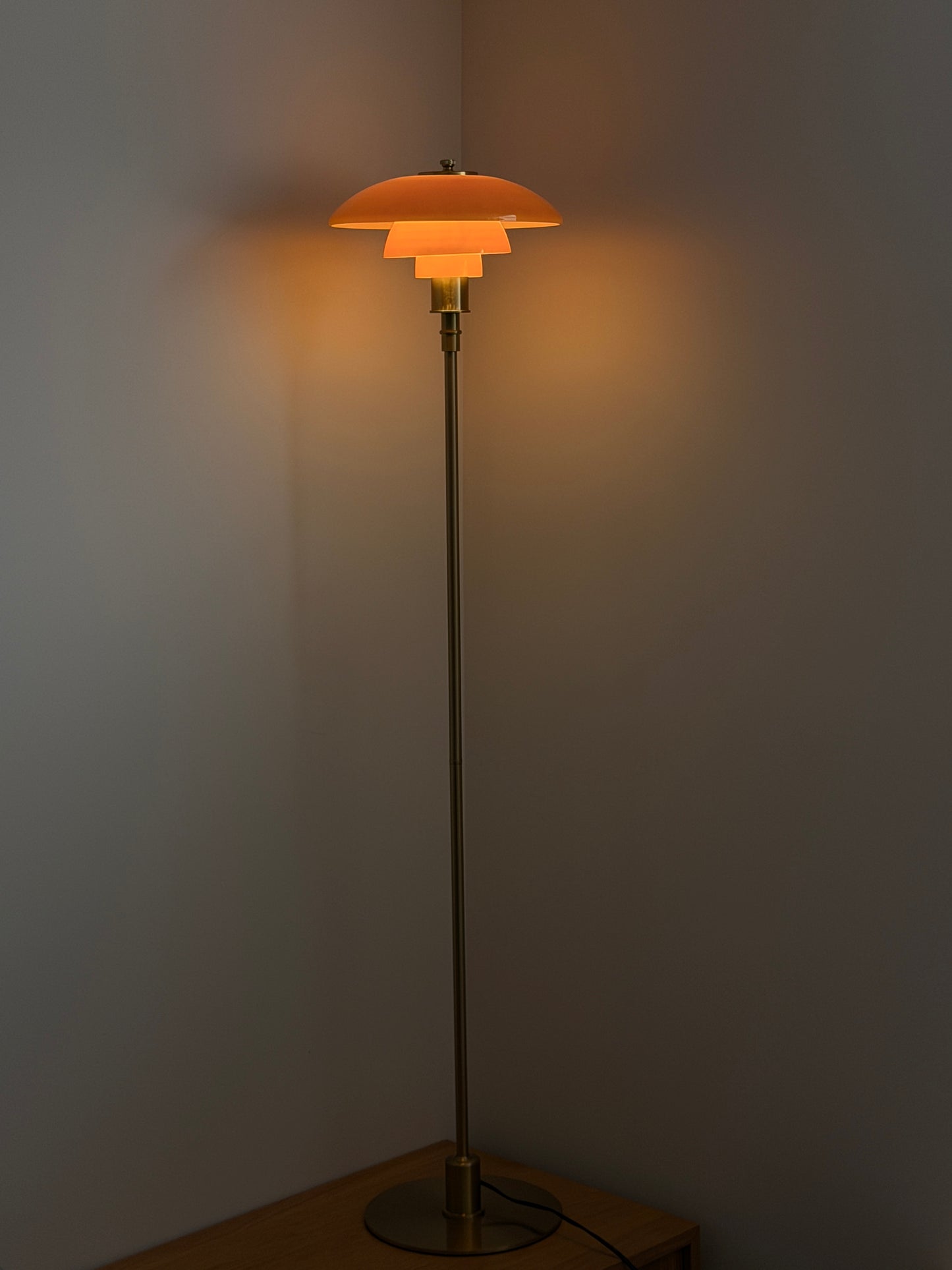 The Orange Elephant Floor Lamp