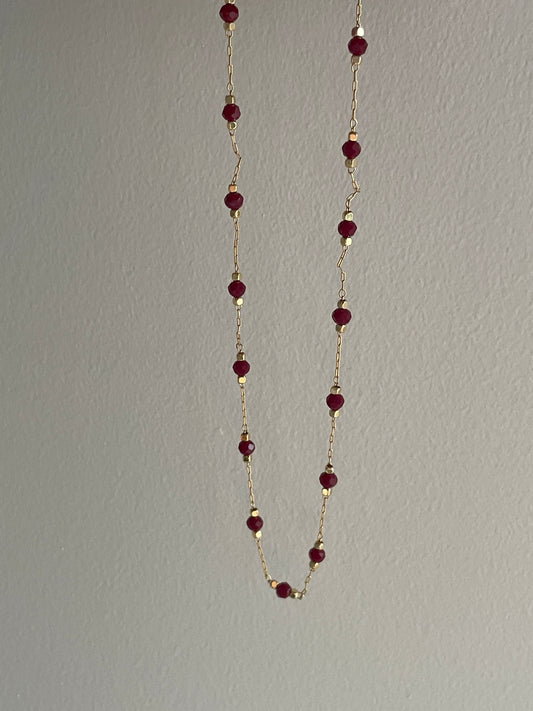 The Red Beads Necklace