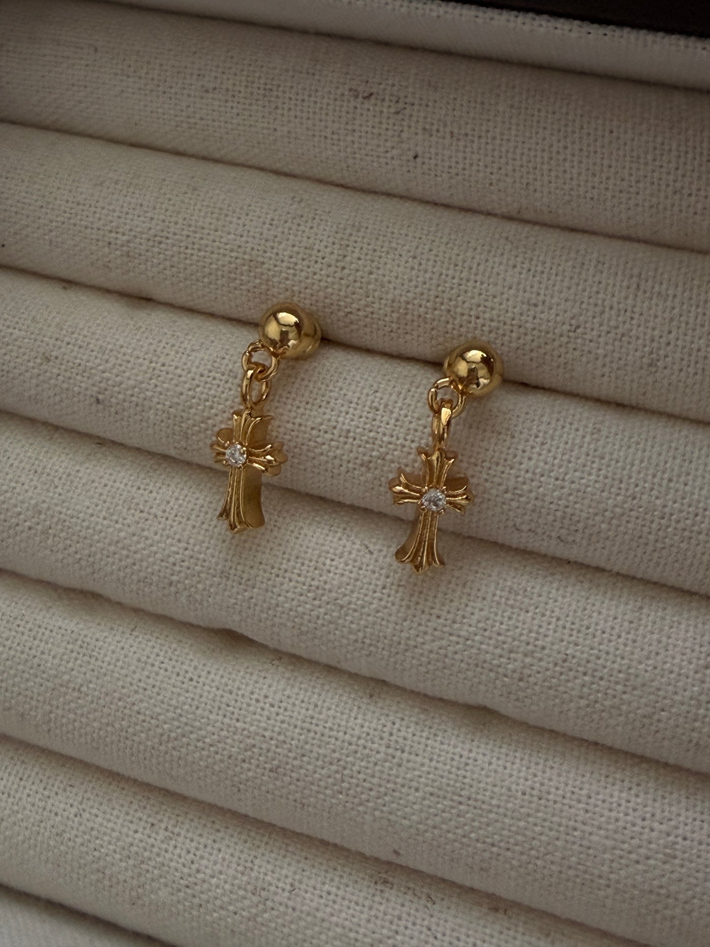 The Sacred Cross Earring