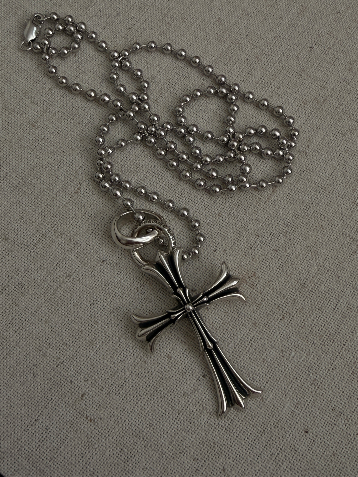 The Dark Thorn Cross Necklace