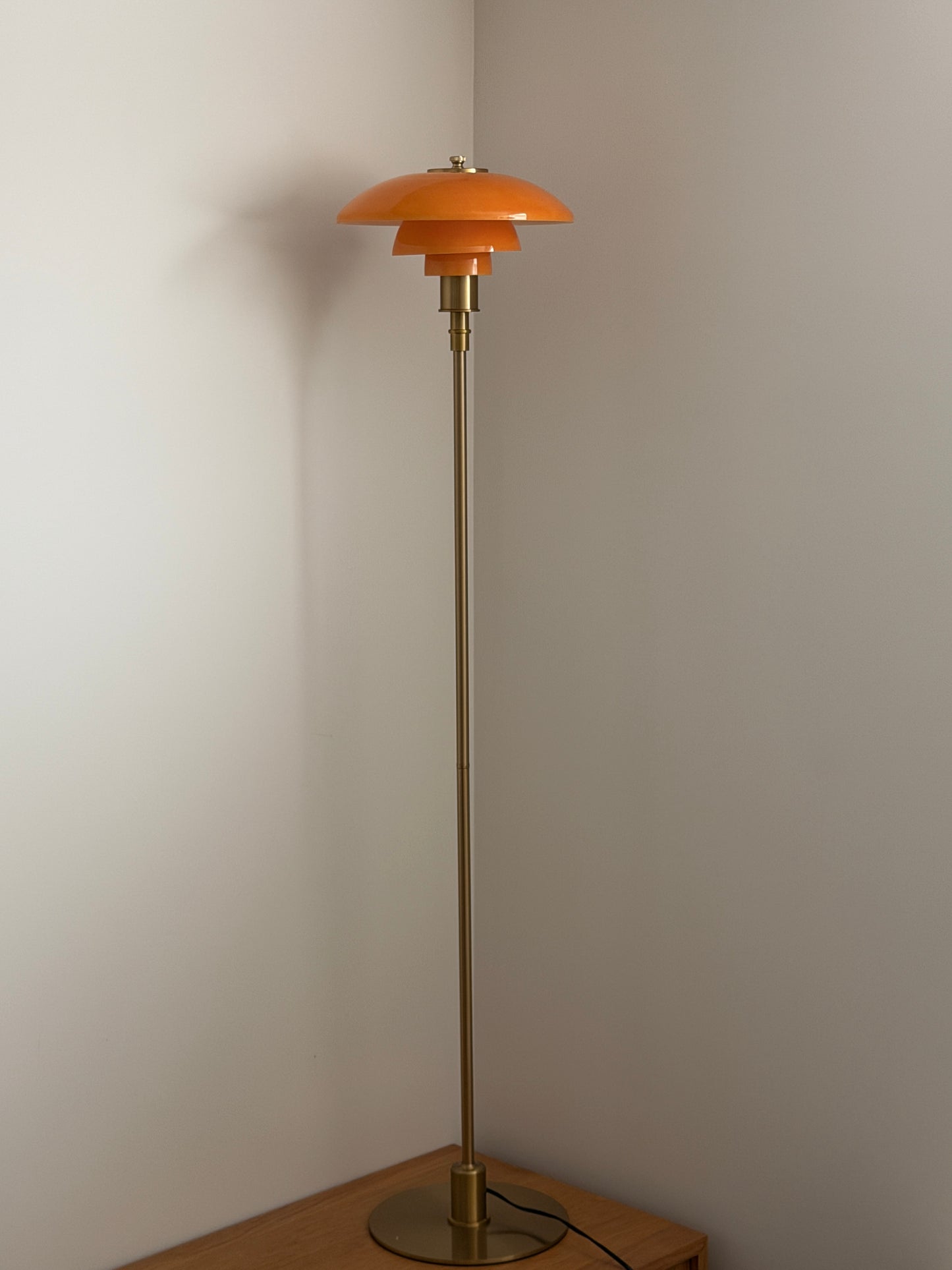 The Orange Elephant Floor Lamp