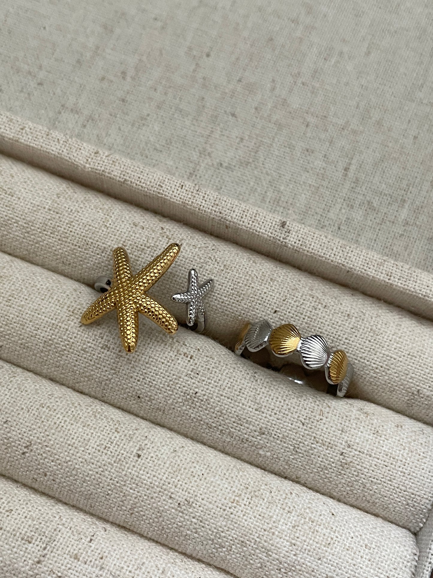 The Seaside Ring Set