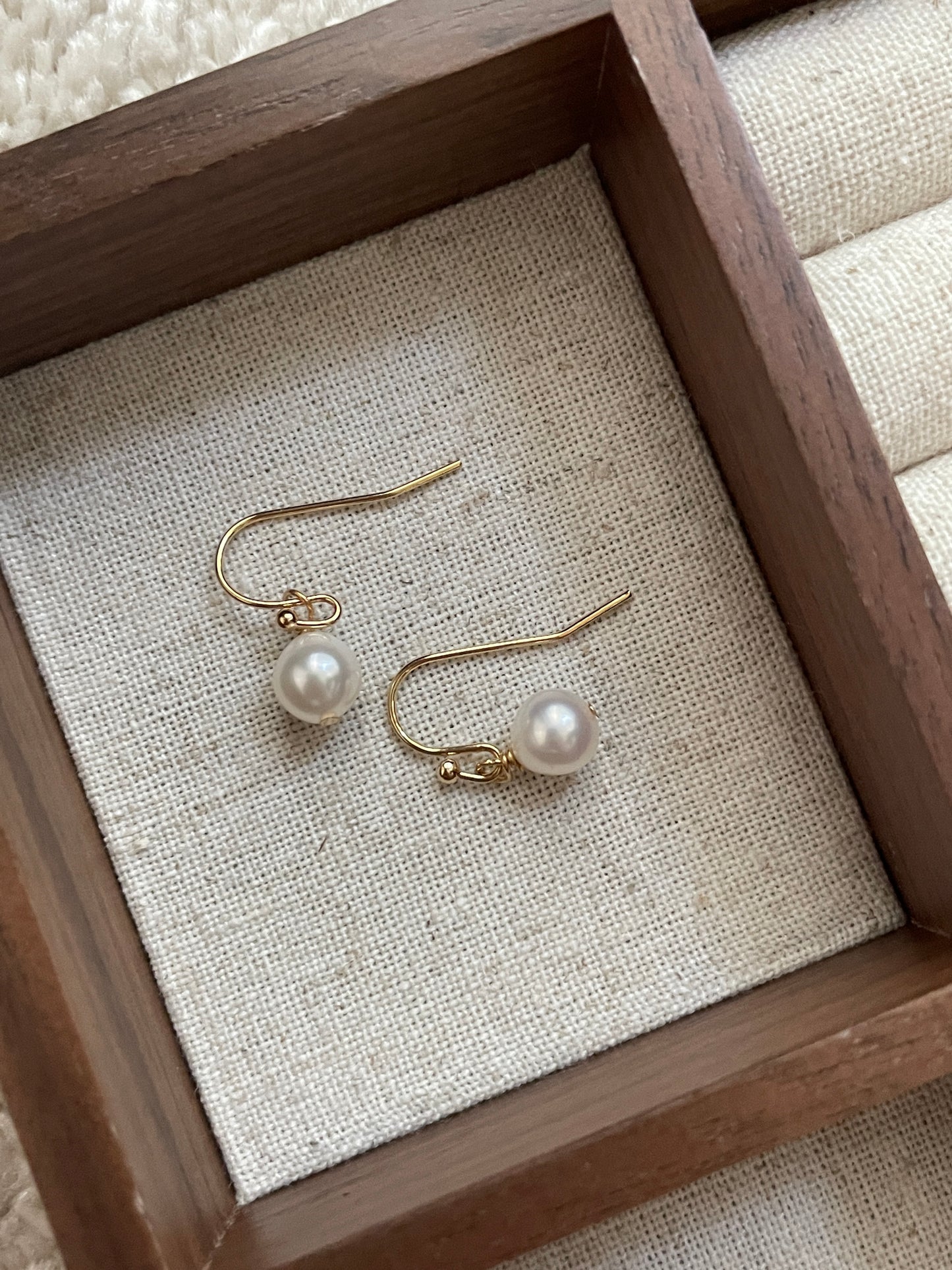 The Pearl Drop Earrings