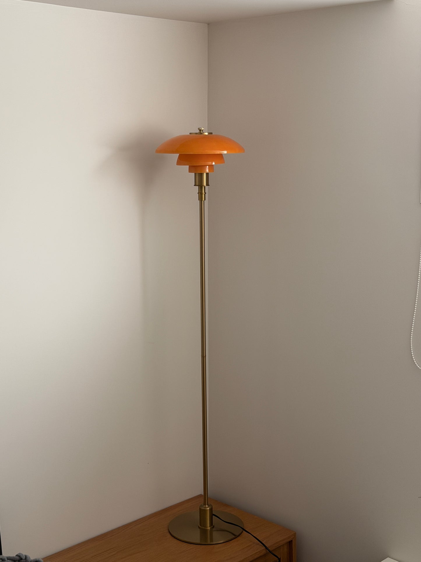 The Orange Elephant Floor Lamp
