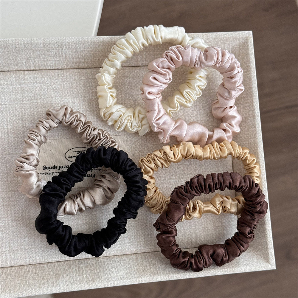 Mini Satin Hair Scrunchie