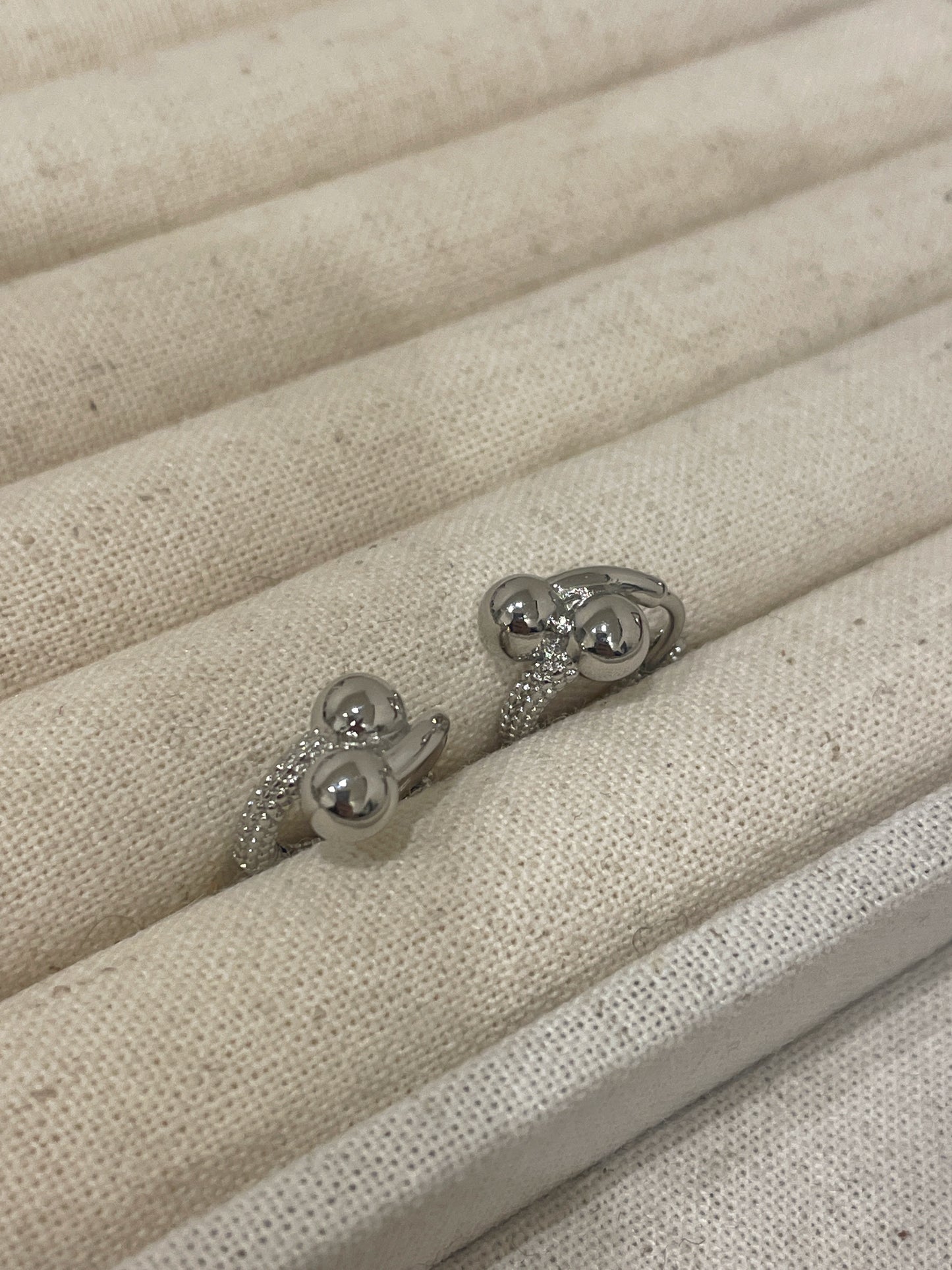 The Cold Balls Hoop Earrings