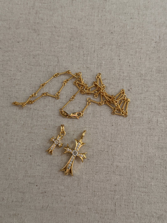 The Noir Gold Necklace(Sold Out)