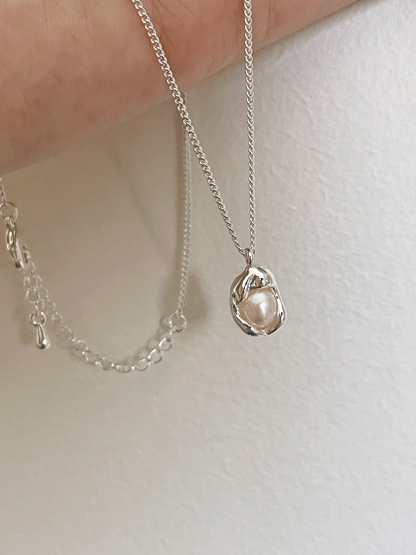 Mermaid Necklace in Silver (Sold Out)